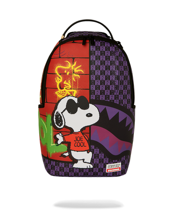 PEANUTS JOE COOL REVEAL CHECKER DLXSV BACKPACK