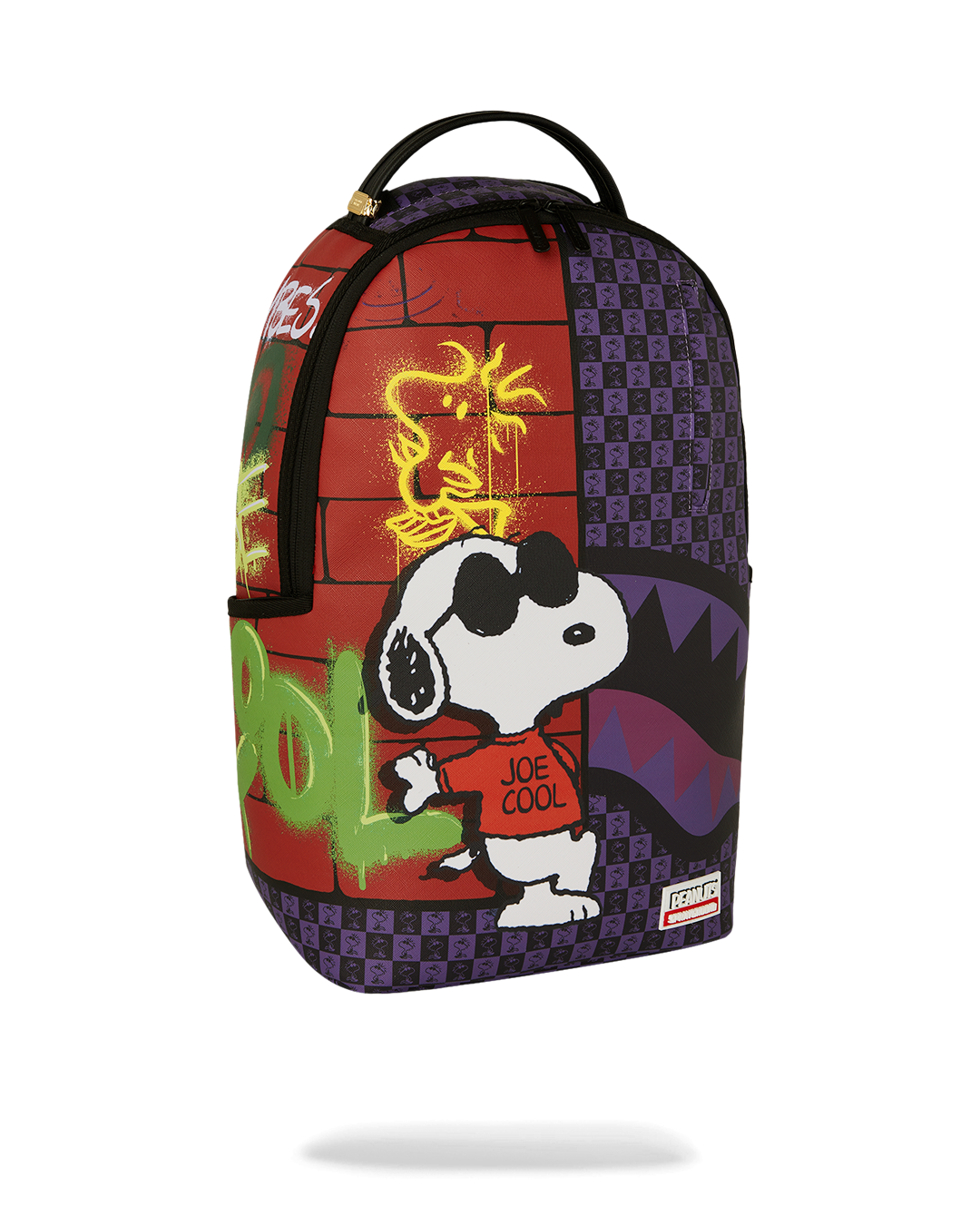 PEANUTS JOE COOL REVEAL CHECKER DLXSV BACKPACK