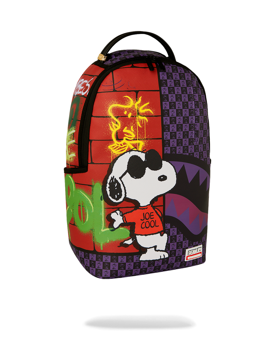 PEANUTS JOE COOL REVEAL CHECKER DLXSV BACKPACK