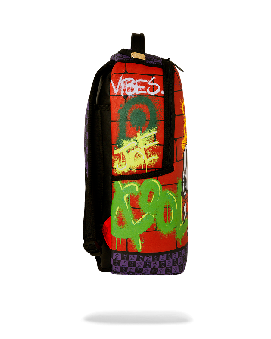 PEANUTS JOE COOL REVEAL CHECKER DLXSV BACKPACK