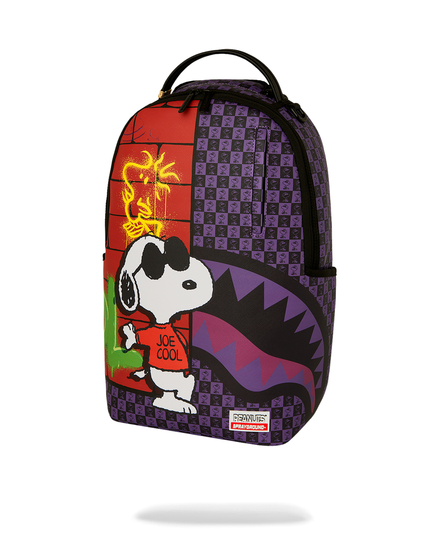 PEANUTS JOE COOL REVEAL CHECKER DLXSV BACKPACK