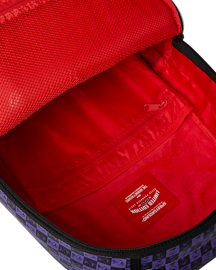 PEANUTS JOE COOL REVEAL CHECKER DLXSV BACKPACK