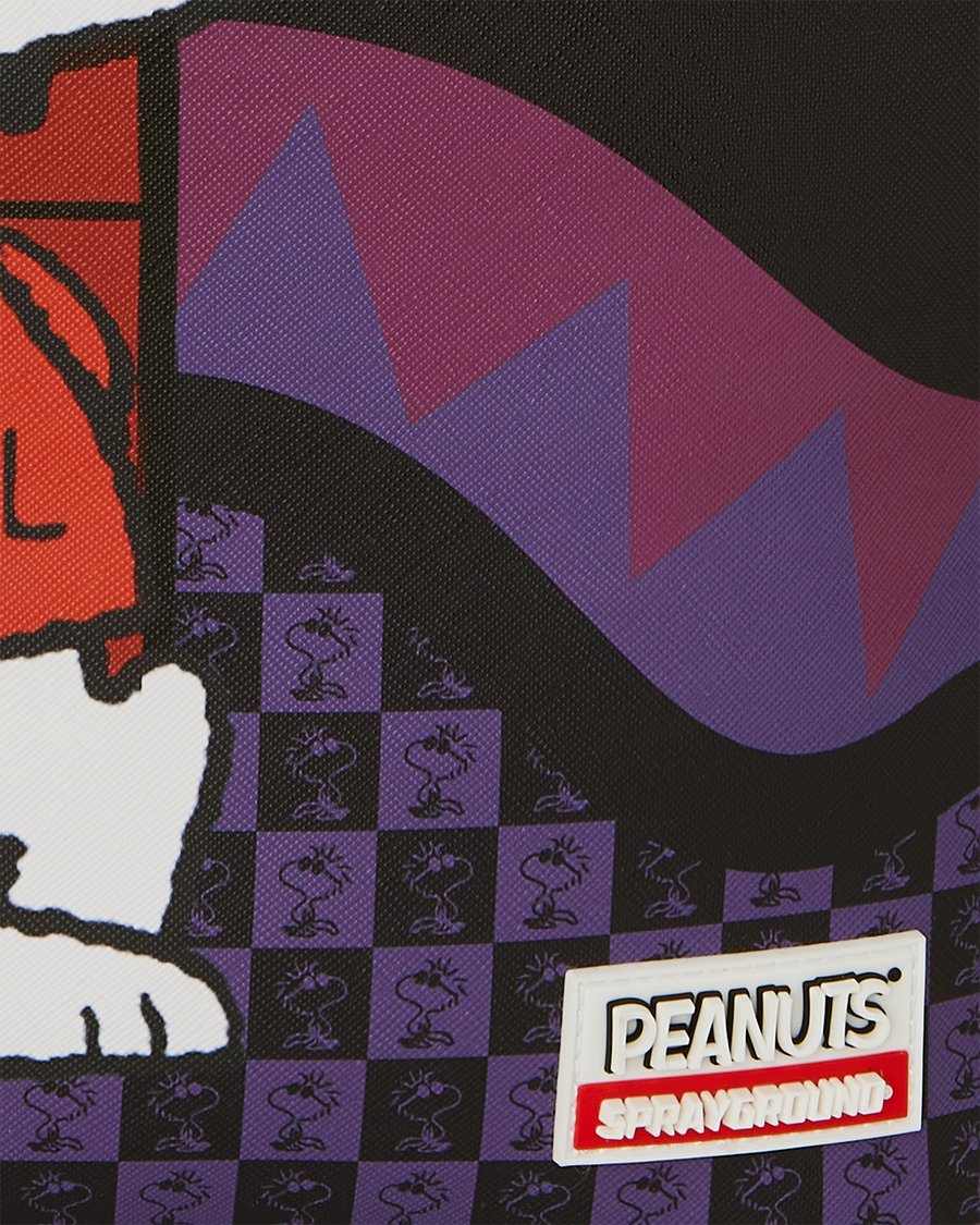 PEANUTS JOE COOL REVEAL CHECKER DLXSV BACKPACK