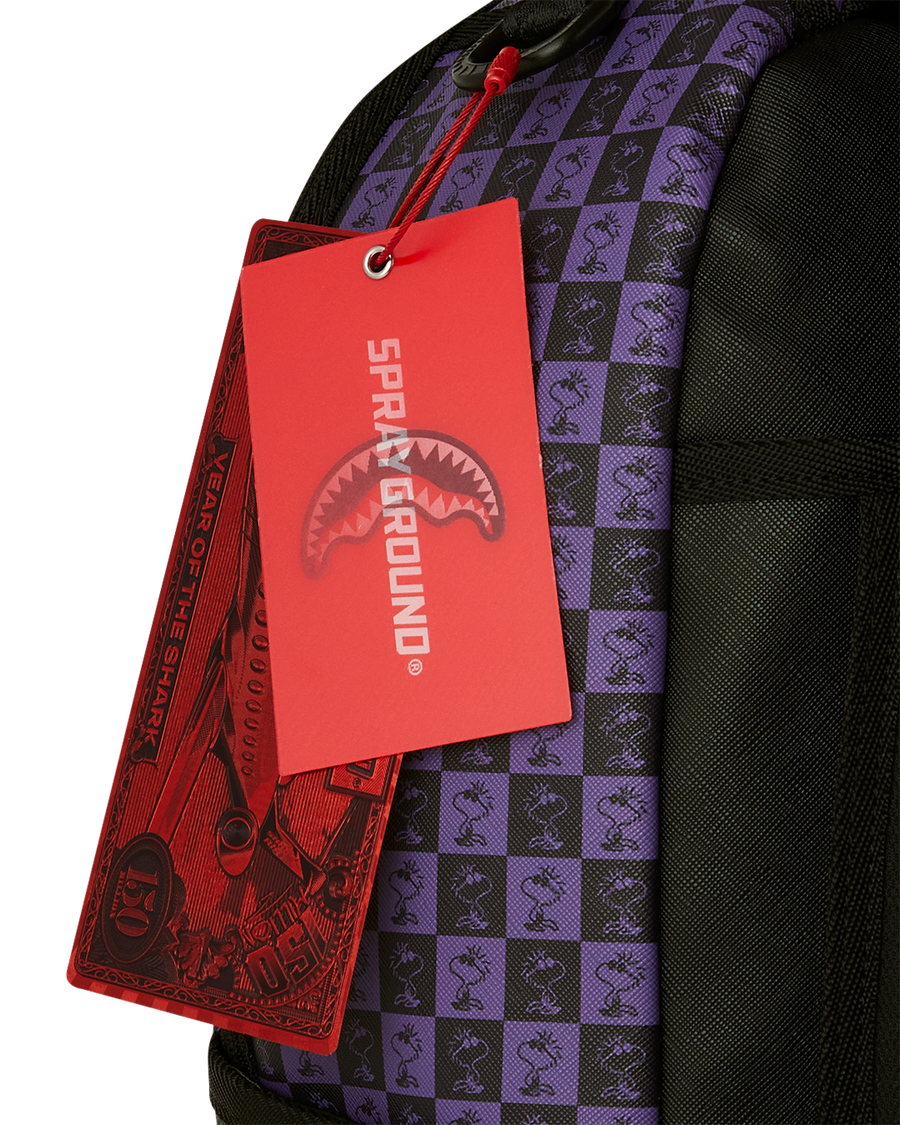 PEANUTS JOE COOL REVEAL CHECKER DLXSV BACKPACK