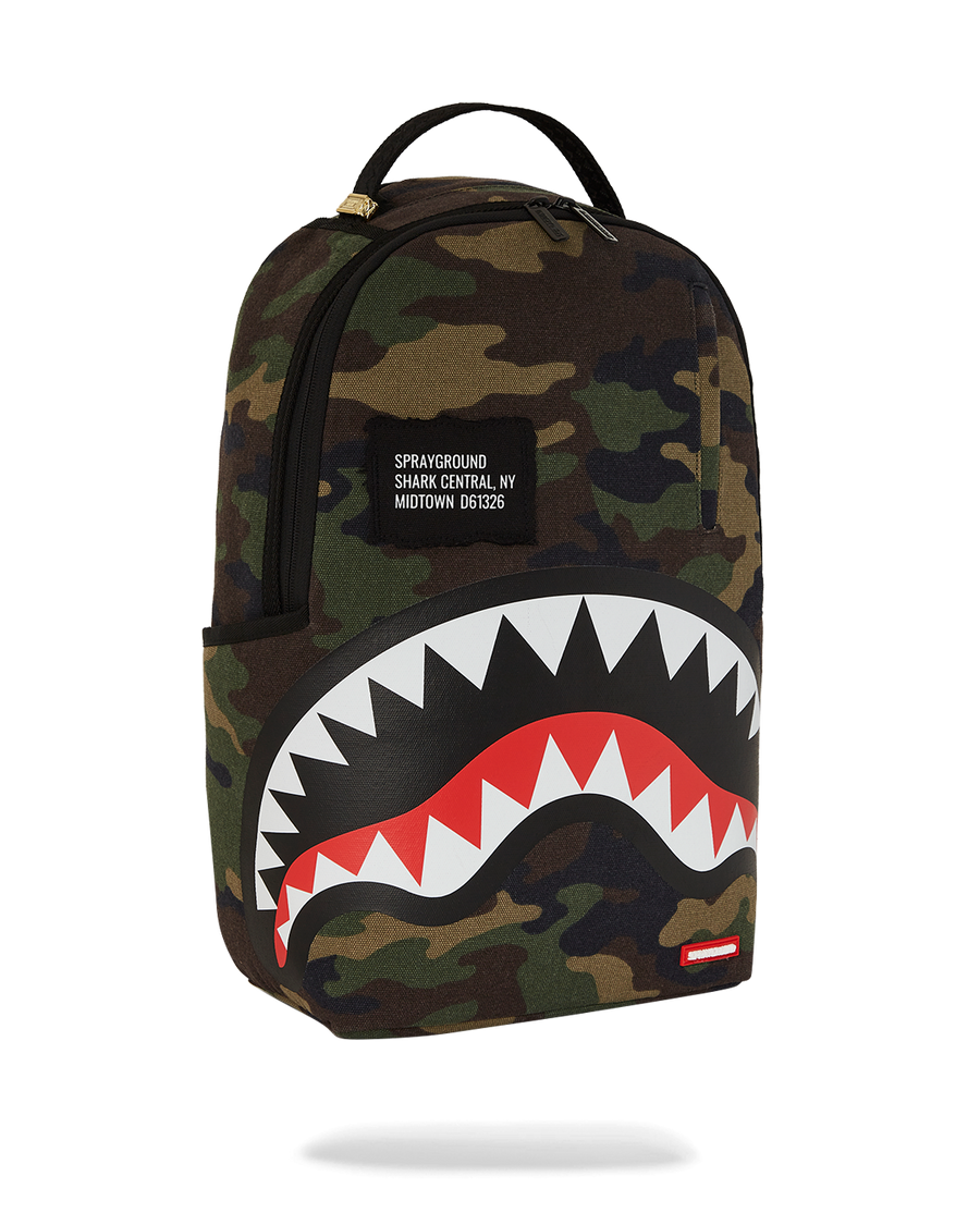 SHARK CENTRAL CAMO DLXS BACKPACK