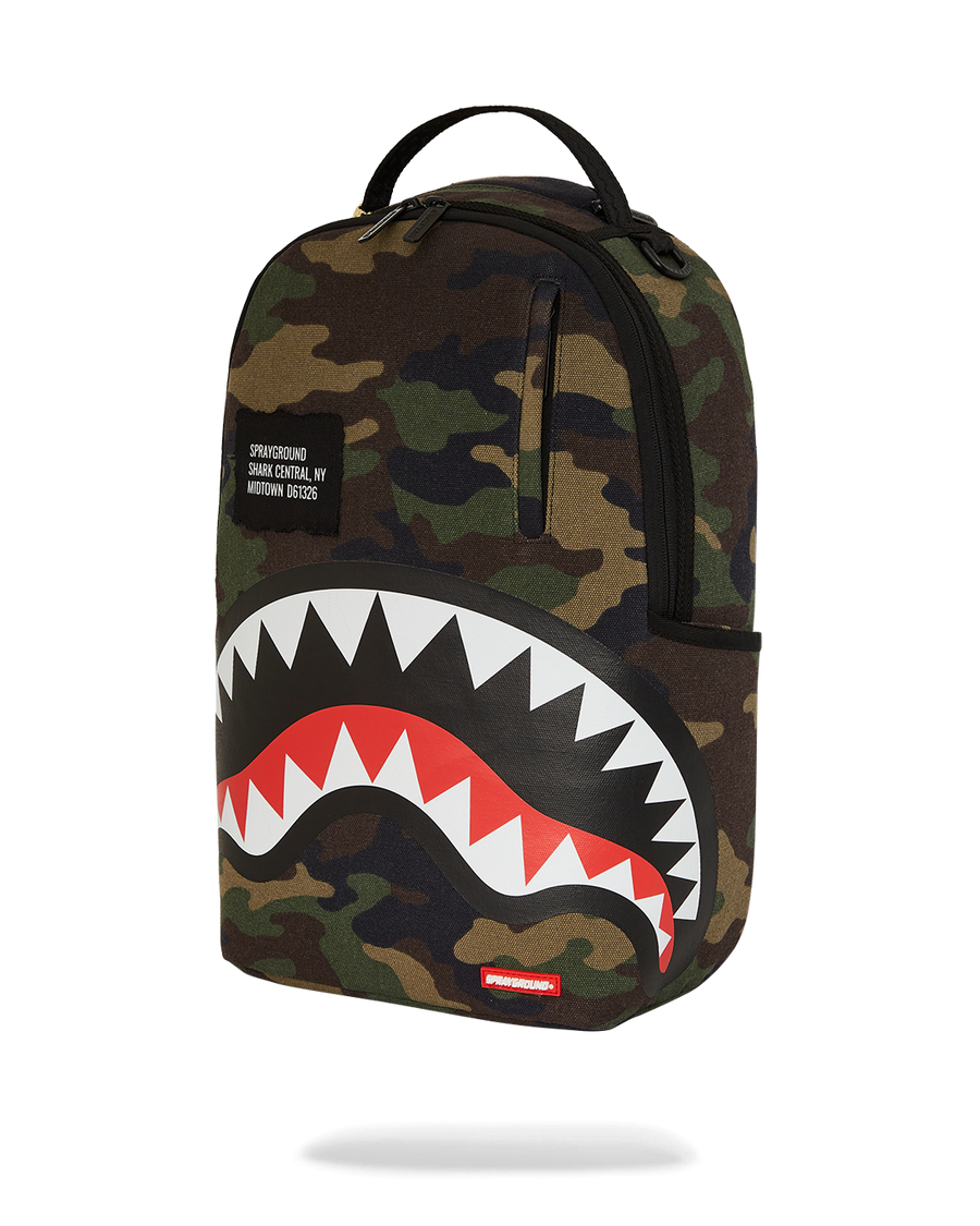 SHARK CENTRAL CAMO DLXS BACKPACK