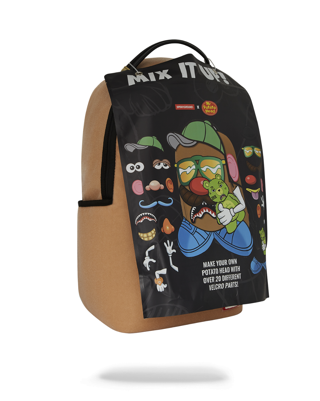 MR. POTATO HEAD VELCRO PATCHES DLXSV BACKPACK