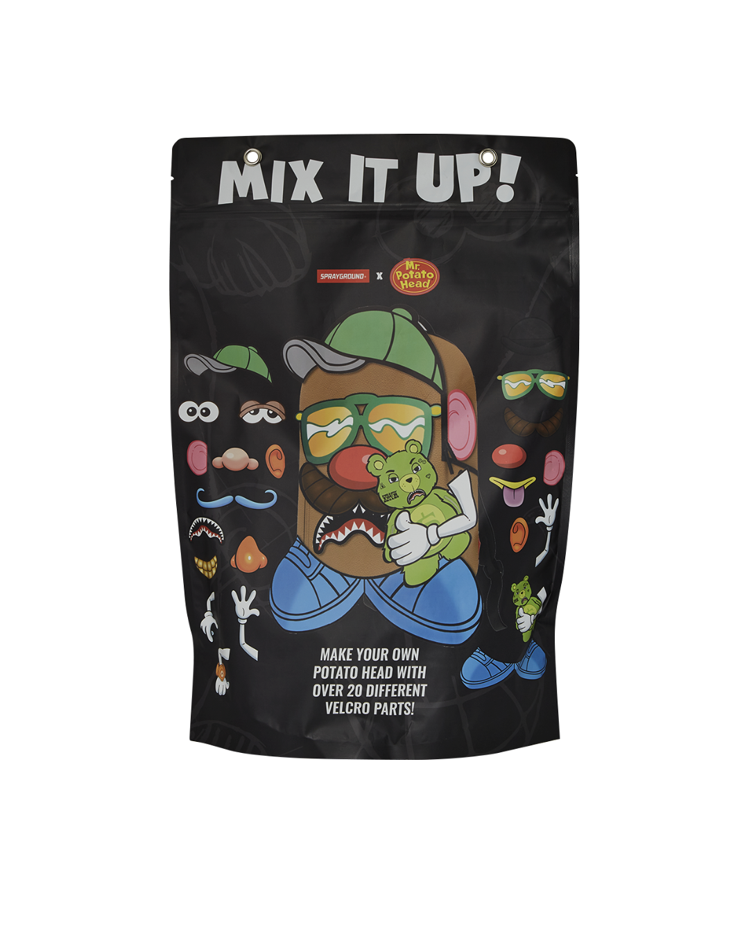 MR. POTATO HEAD VELCRO PATCHES DLXSV BACKPACK