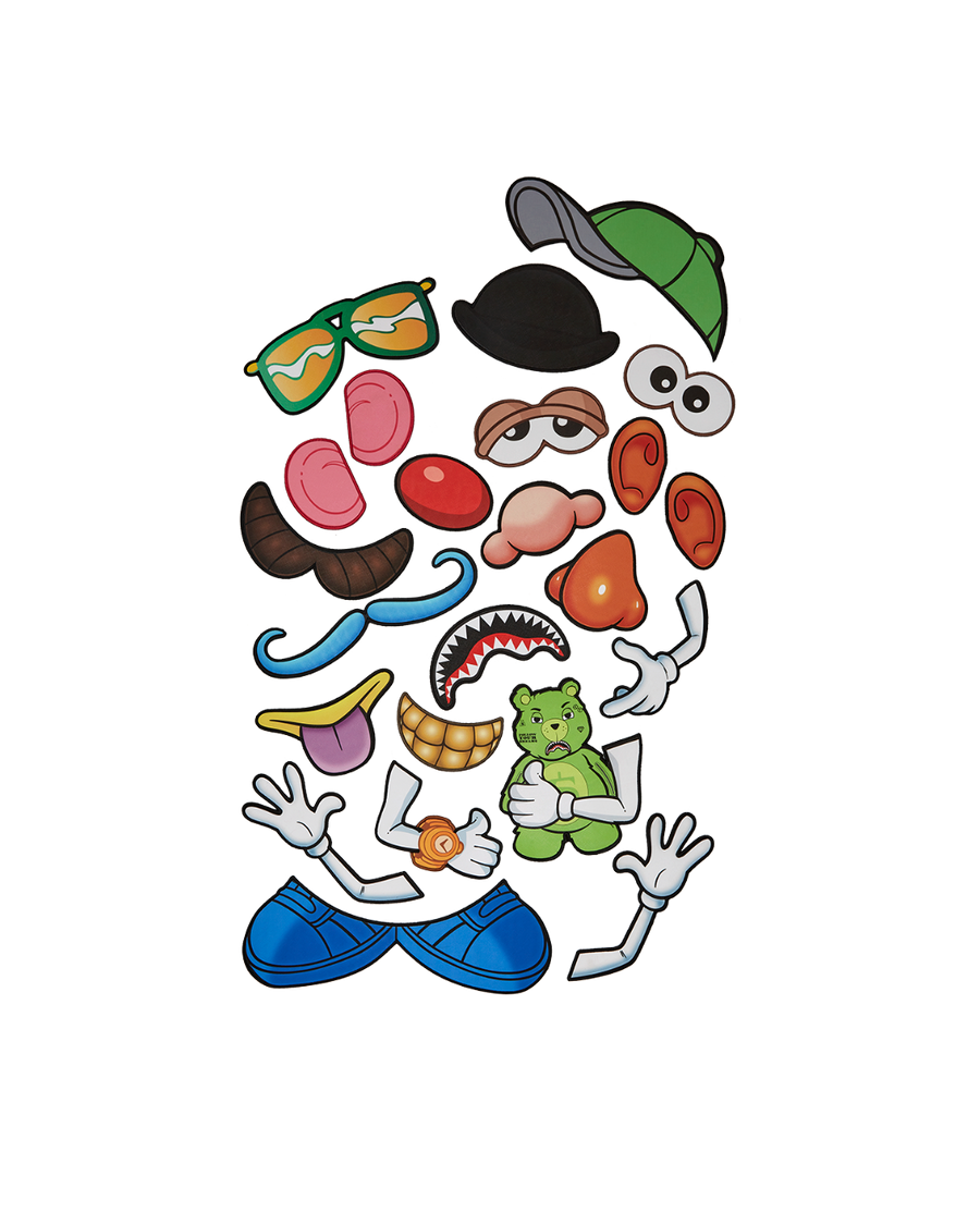 MR. POTATO HEAD VELCRO PATCHES DLXSV BACKPACK