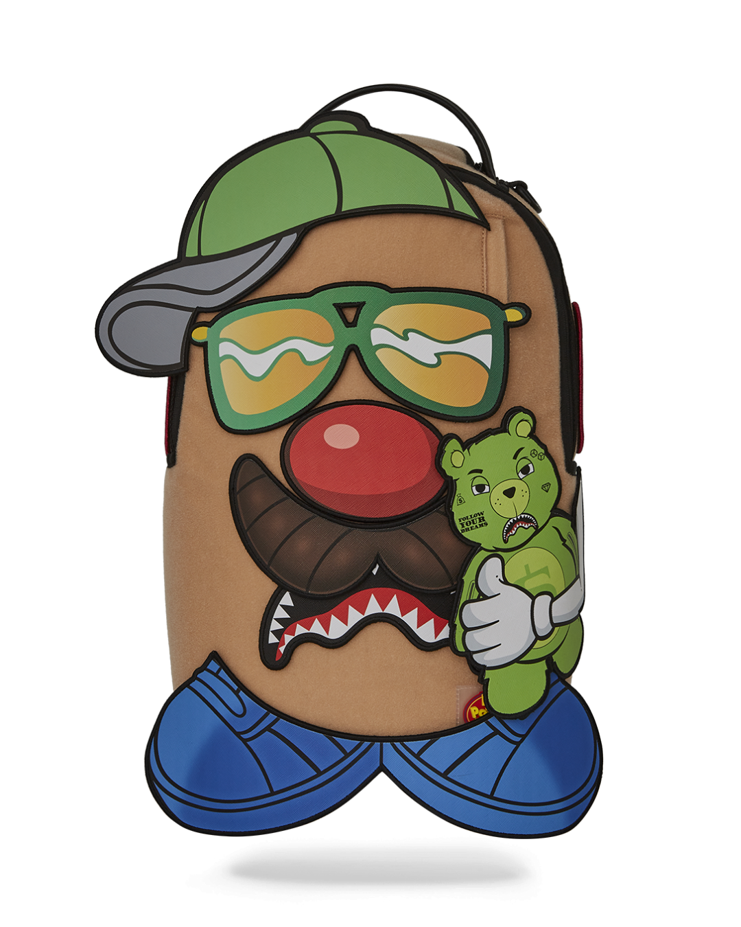 MR. POTATO HEAD VELCRO PATCHES DLXSV BACKPACK