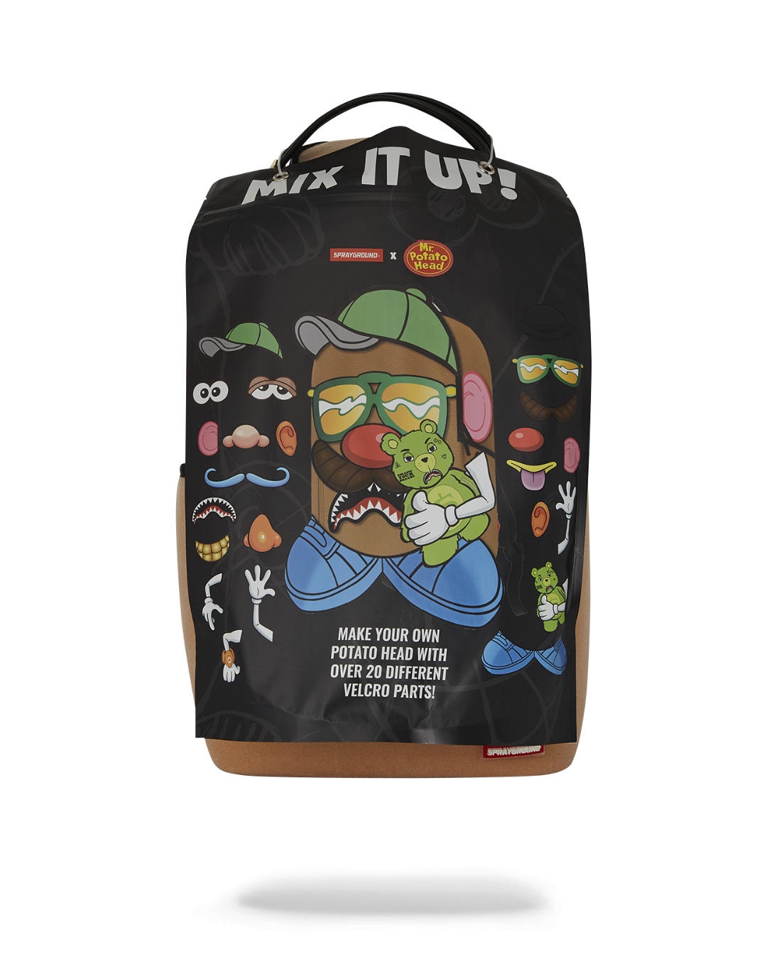 MR. POTATO HEAD VELCRO PATCHES DLXSV BACKPACK