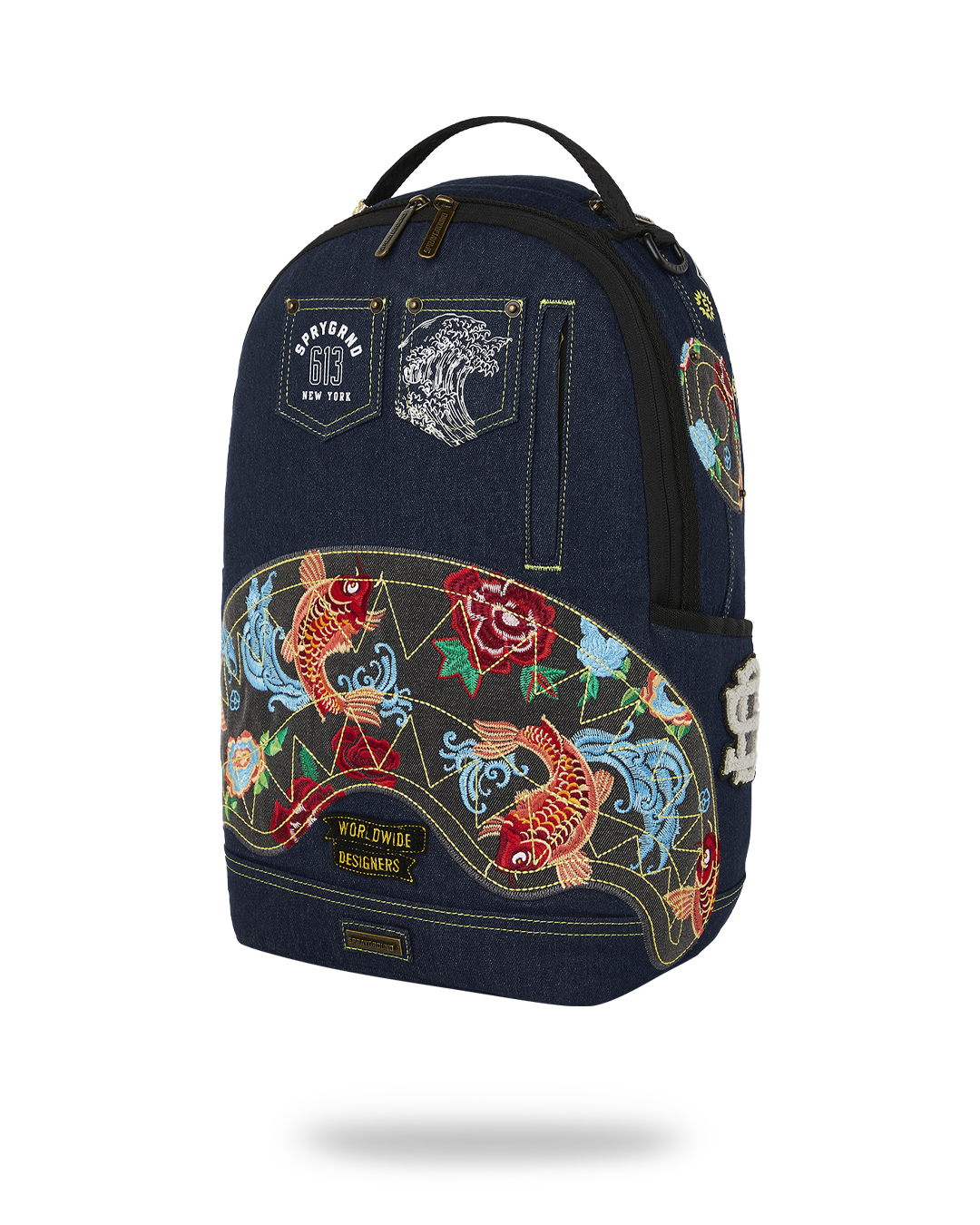 EVISU STYLE DLX-DENIM BACKPACK