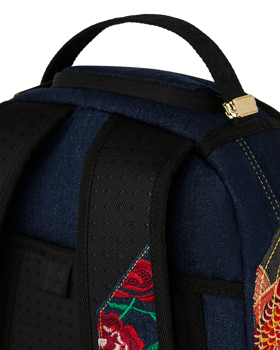 EVISU STYLE DLX-DENIM BACKPACK