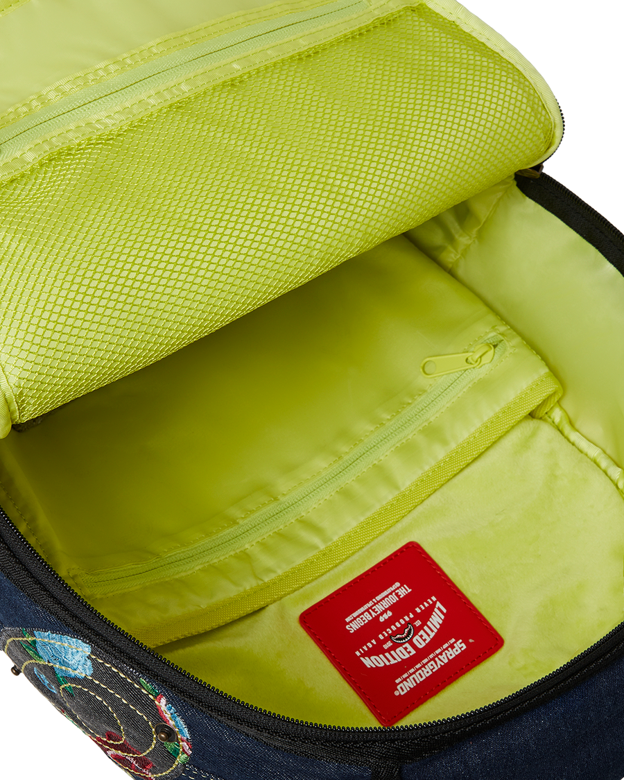 EVISU STYLE DLX-DENIM BACKPACK