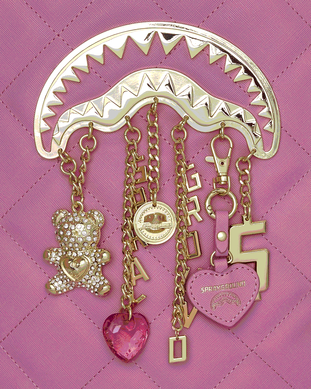 HANGING CHARMS DLX BACKPACK