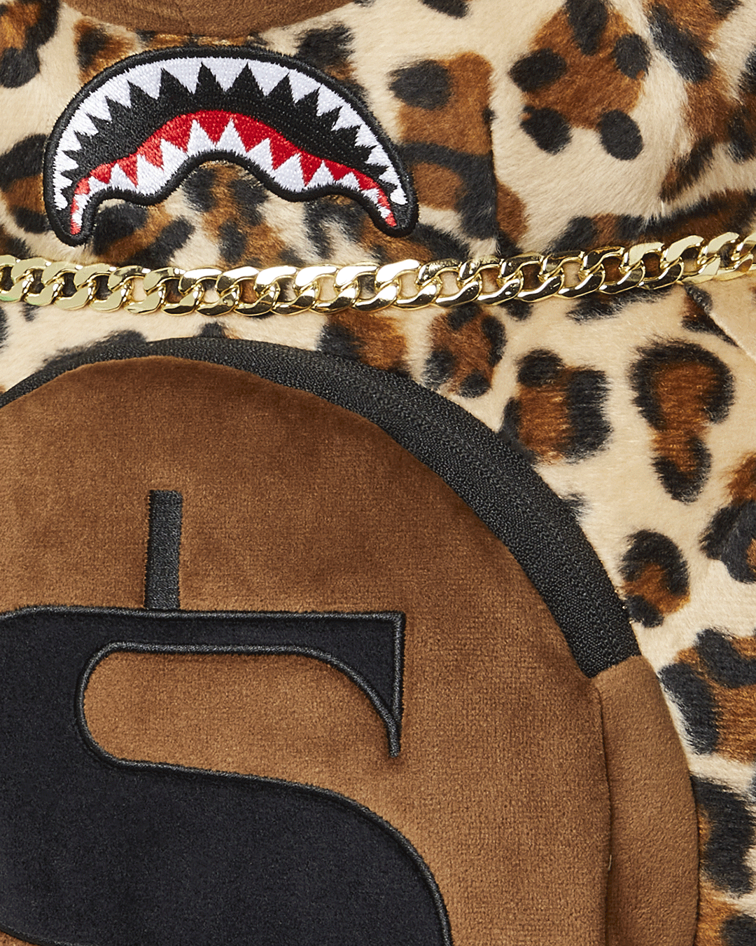 LEOPARD MONEYBEAR TEDDY BEAR BACKPACK