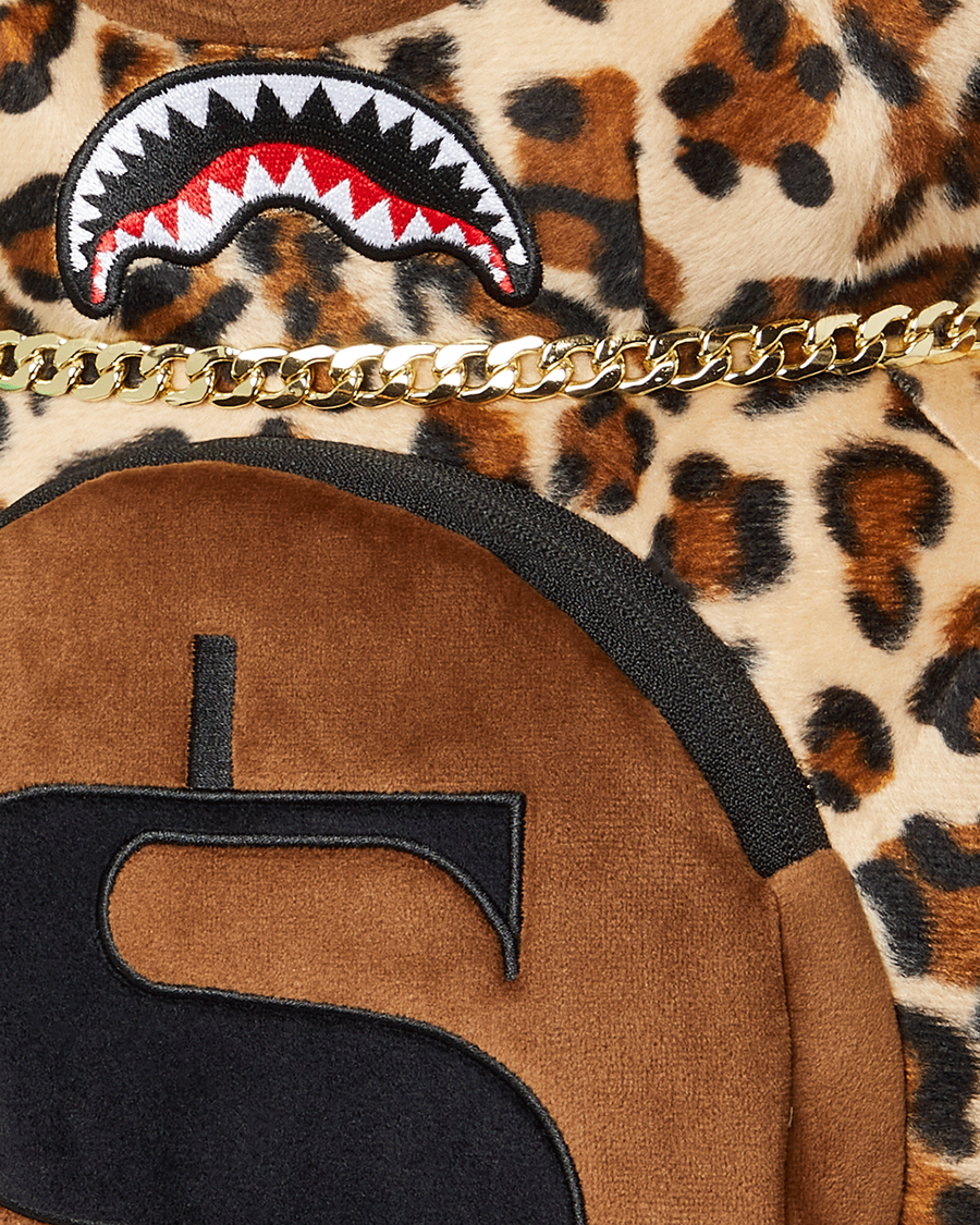 LEOPARD MONEYBEAR TEDDY BEAR BACKPACK