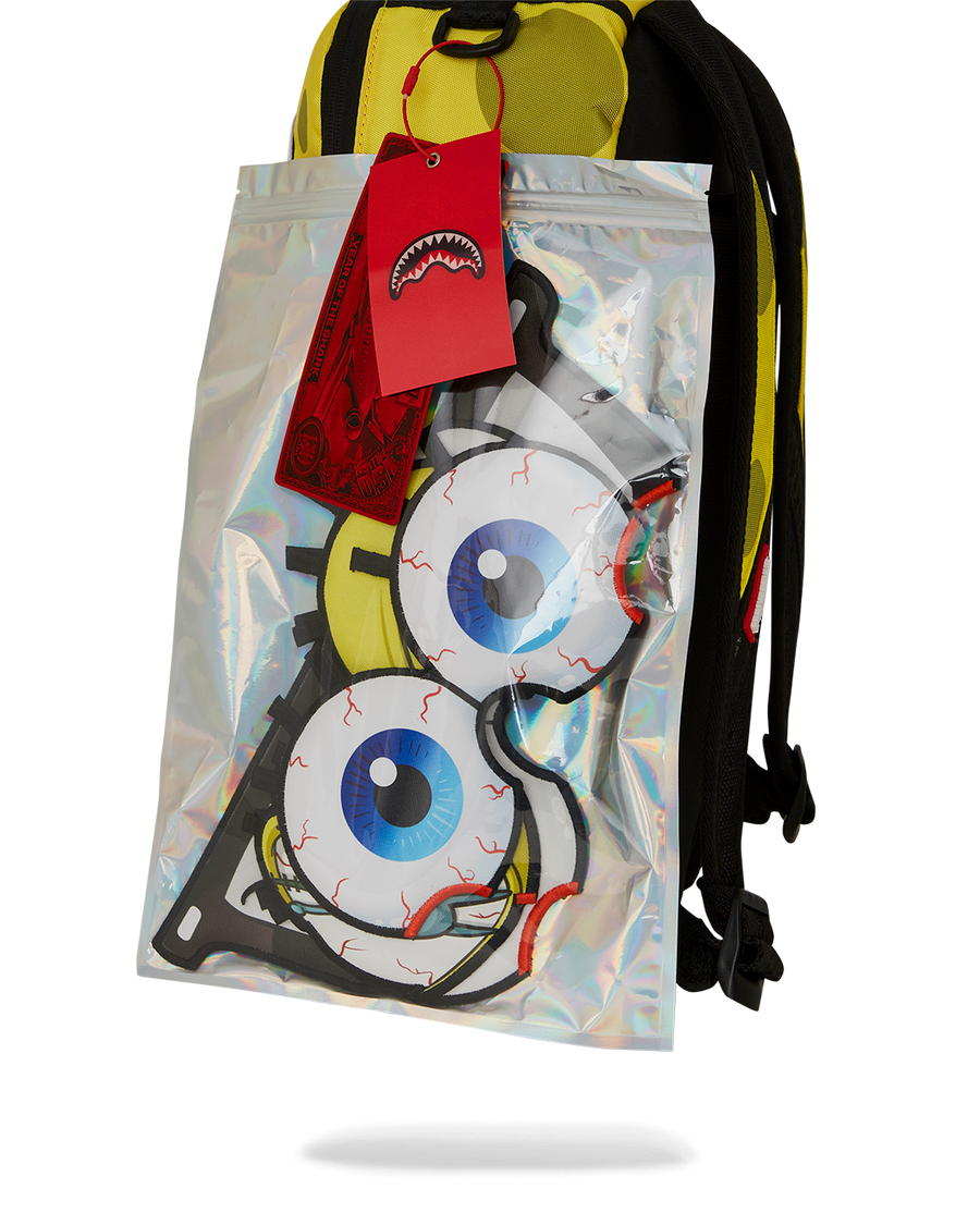 SPONGEBOB REMOVABLE EYES DLXR BACKPACK