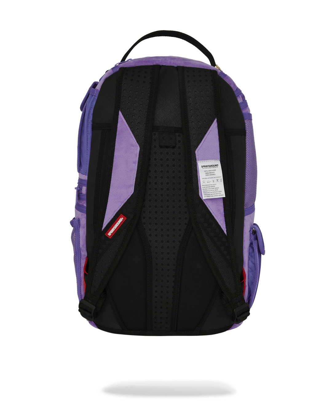 NOOO WAY!!! A REVERSIBLE BACKPACK - PURPLE VELOUR TO OG SHARKS IN PARIS BACKPACK