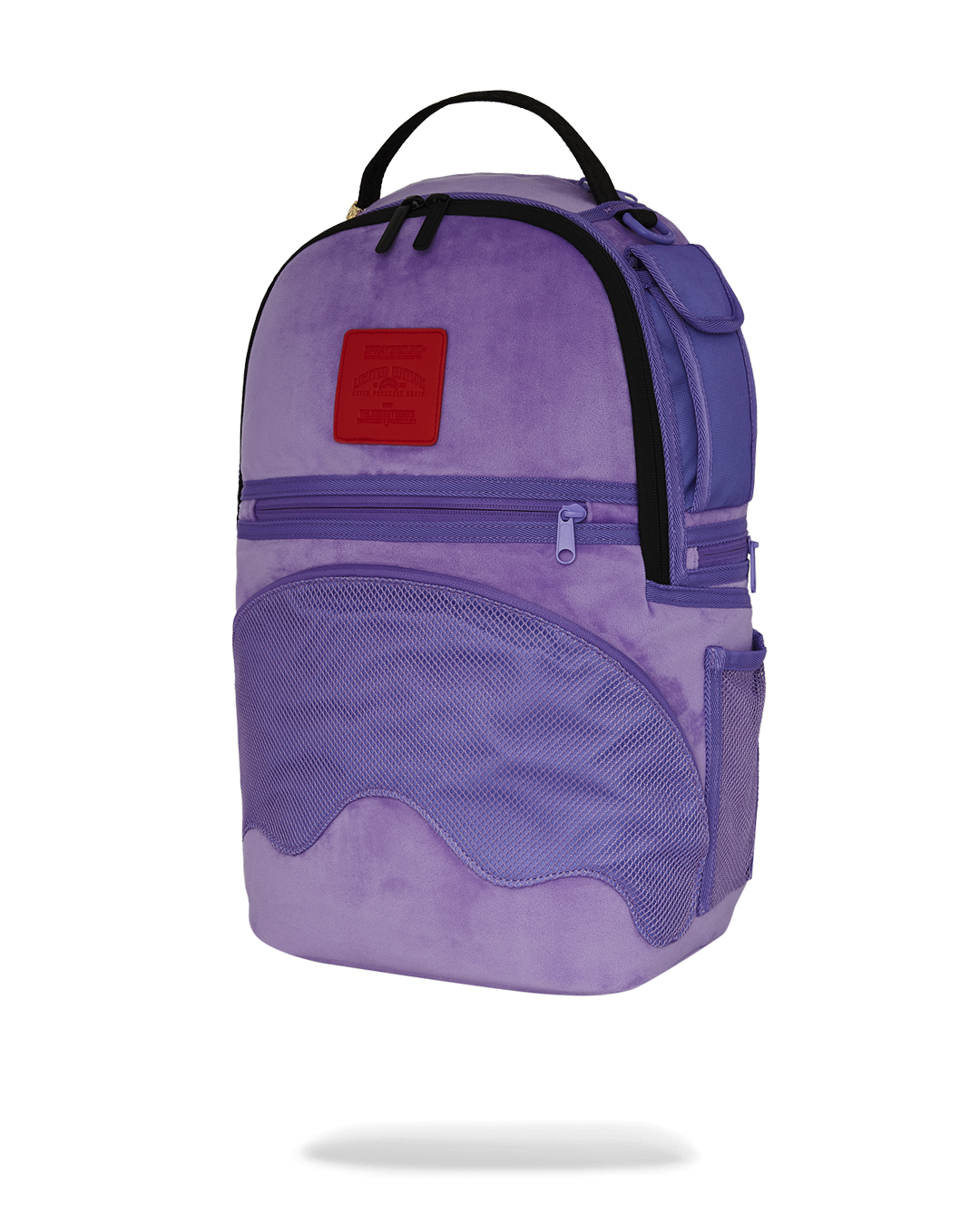 NOOO WAY!!! A REVERSIBLE BACKPACK - PURPLE VELOUR TO OG SHARKS IN PARIS BACKPACK