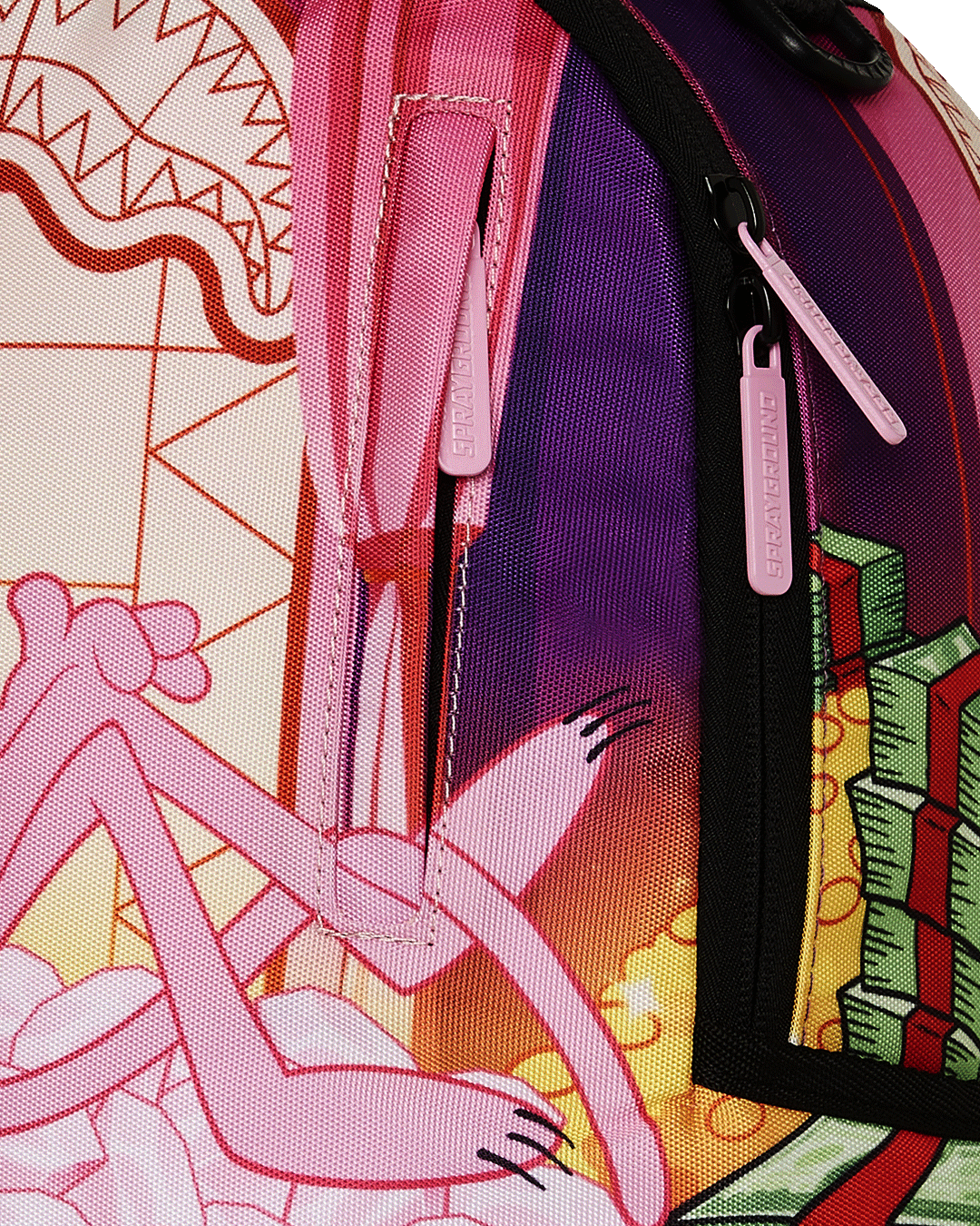 PINK PANTHER MONEY STASH DLXR BACKPACK