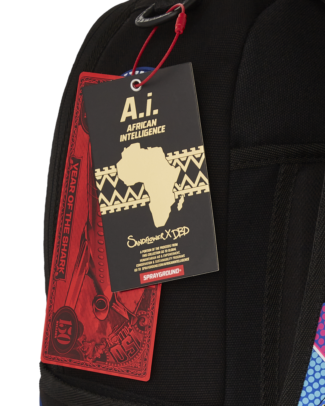 AI SF BORN AND RAISED DLXSV BACKPACK
