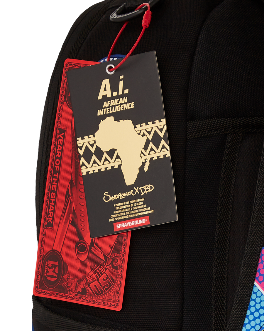 AI SF BORN AND RAISED DLXSV BACKPACK