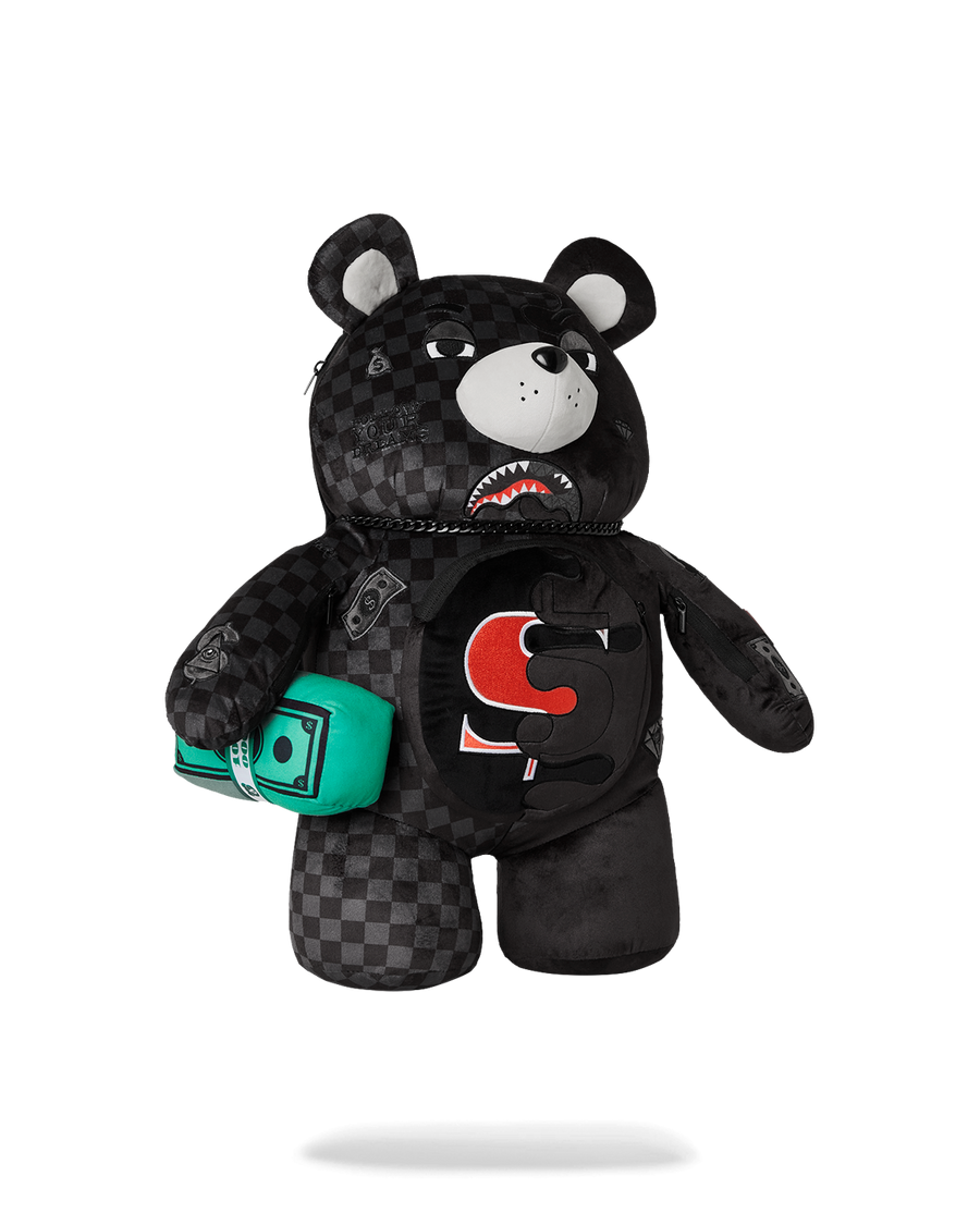UNFINISHED SHARK MONEYBEAR BACKPACK