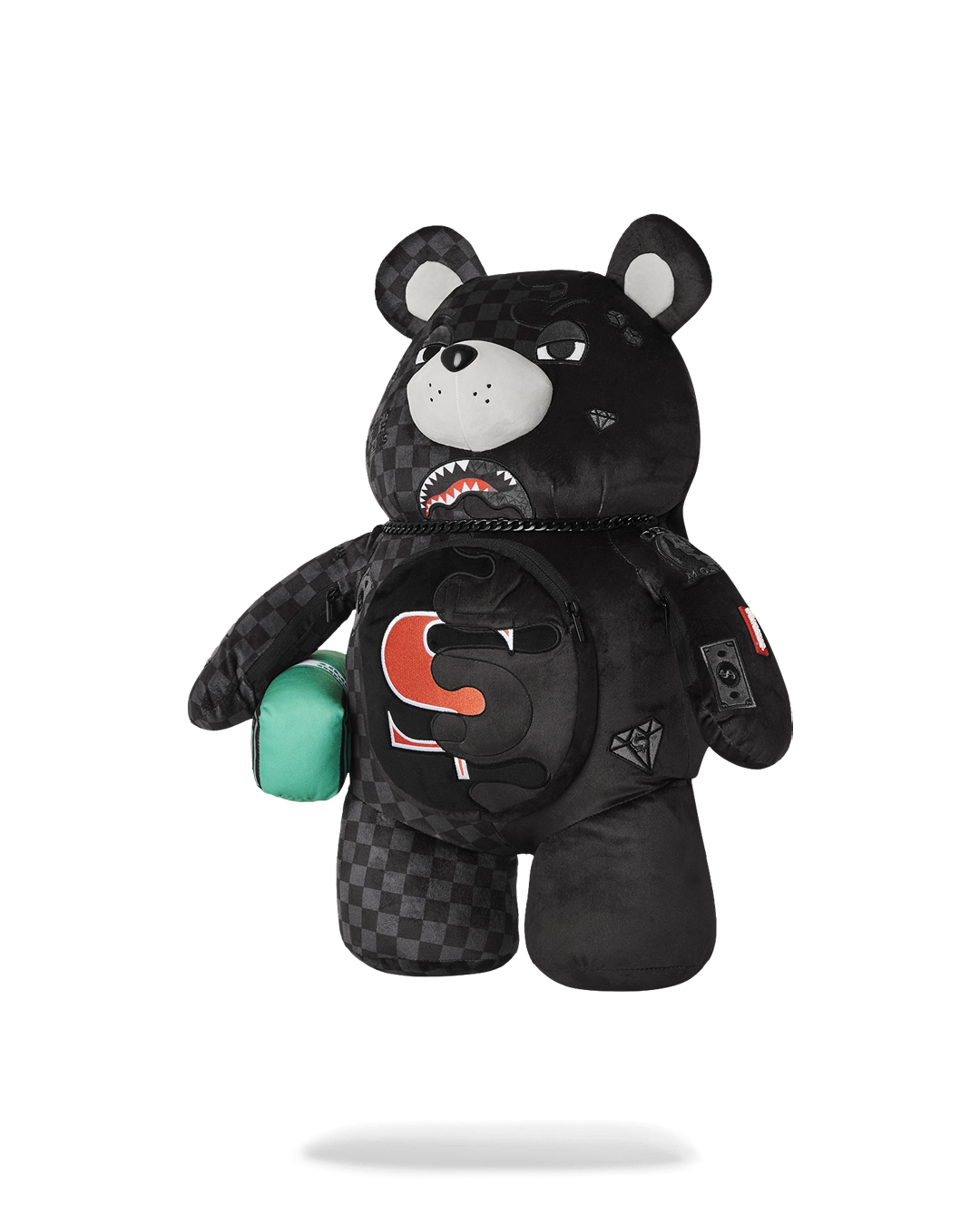 UNFINISHED SHARK MONEYBEAR BACKPACK