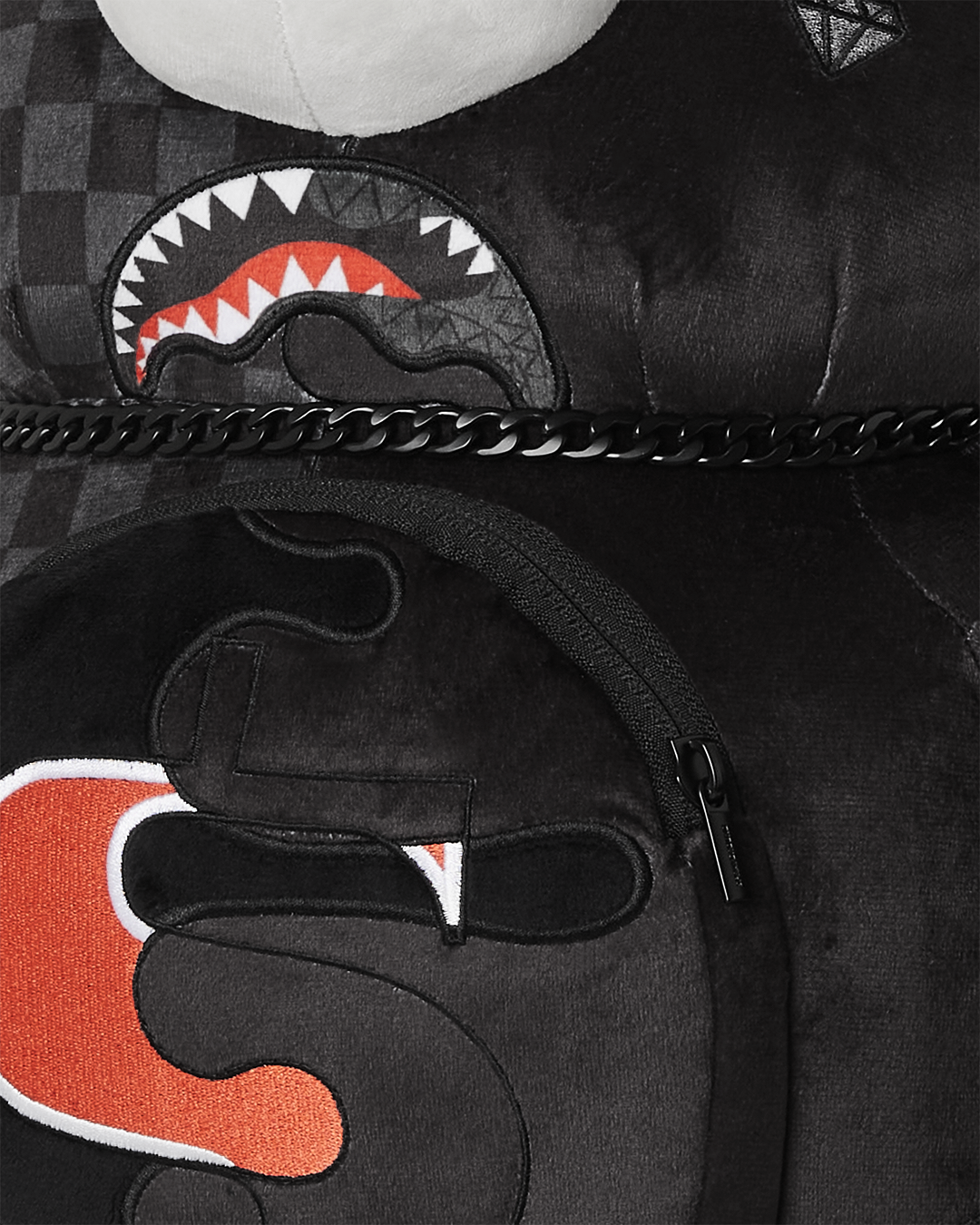 UNFINISHED SHARK MONEYBEAR BACKPACK