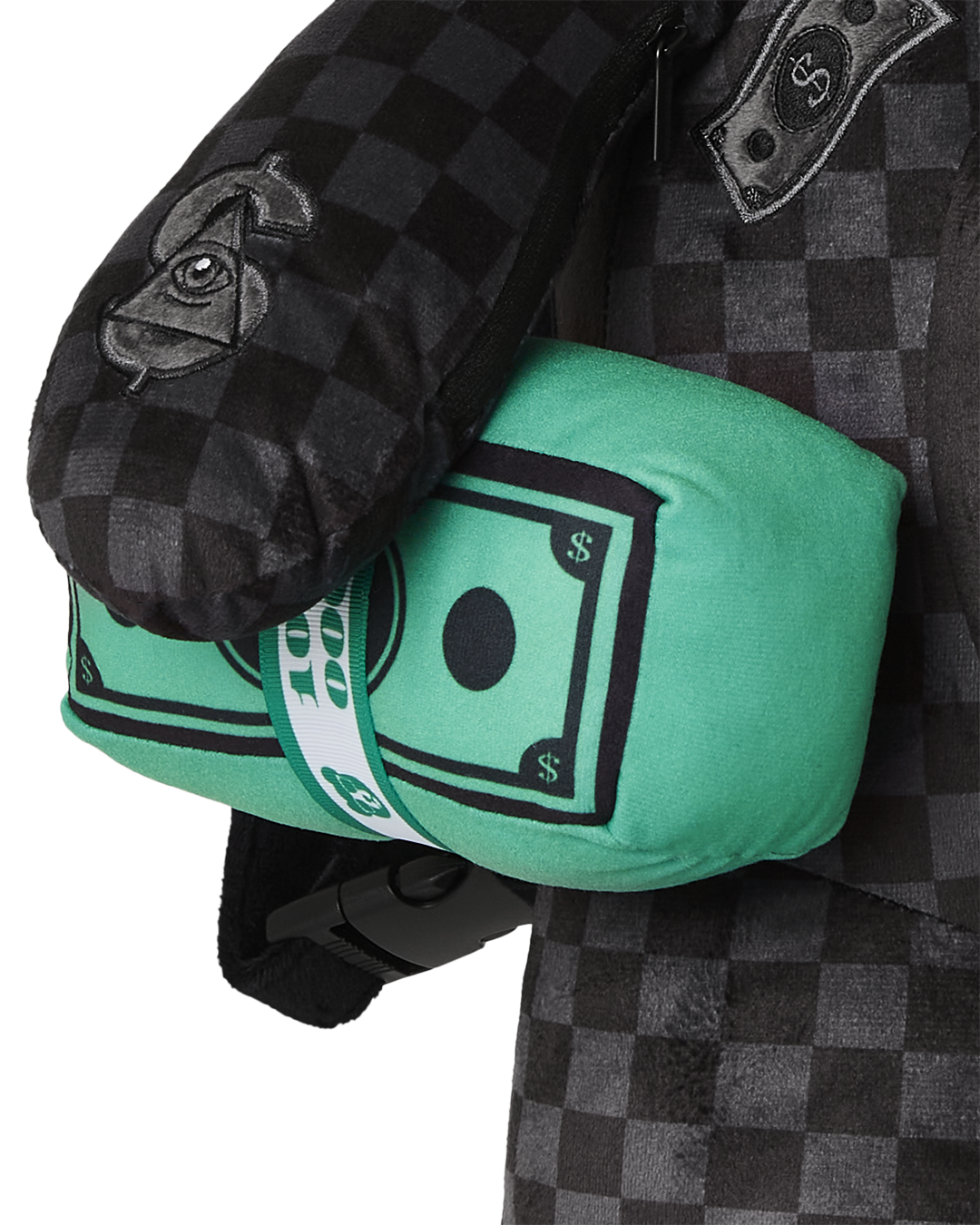 UNFINISHED SHARK MONEYBEAR BACKPACK
