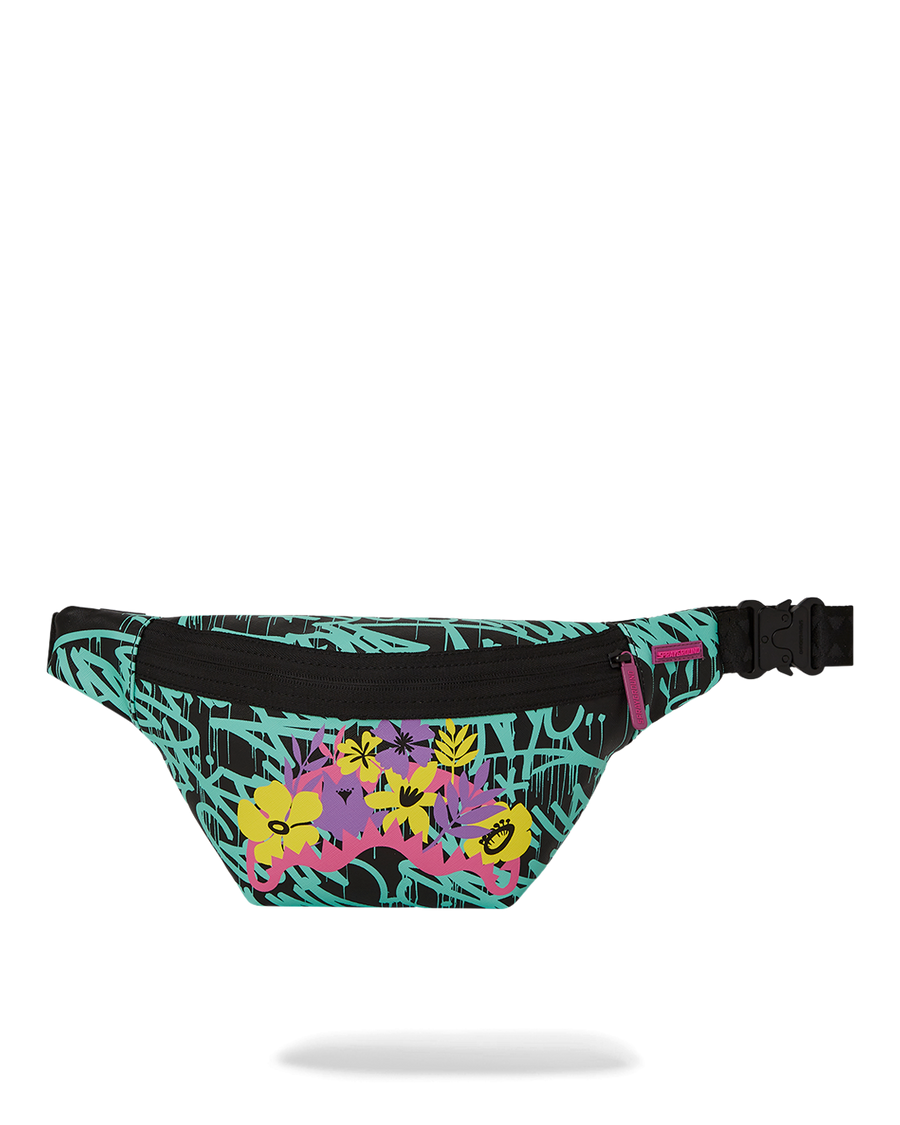 STREET ART FLORAL SAVVY CROSS-BODY