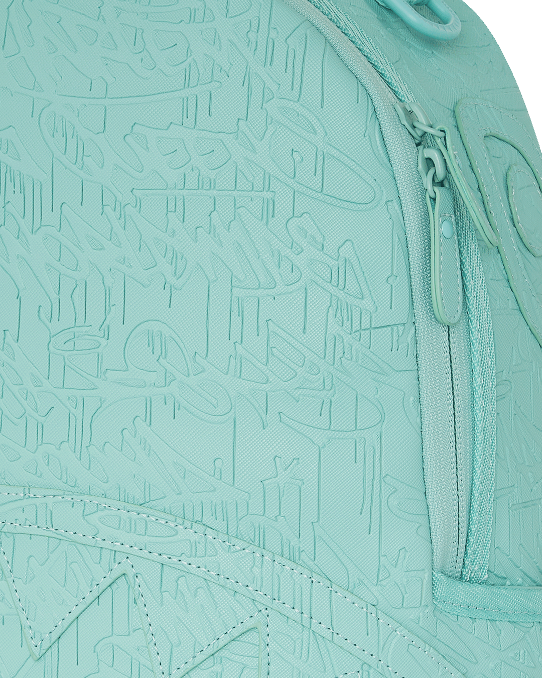 AQUA EMBOSSED GRAFFITI DLXSV BACKPACK