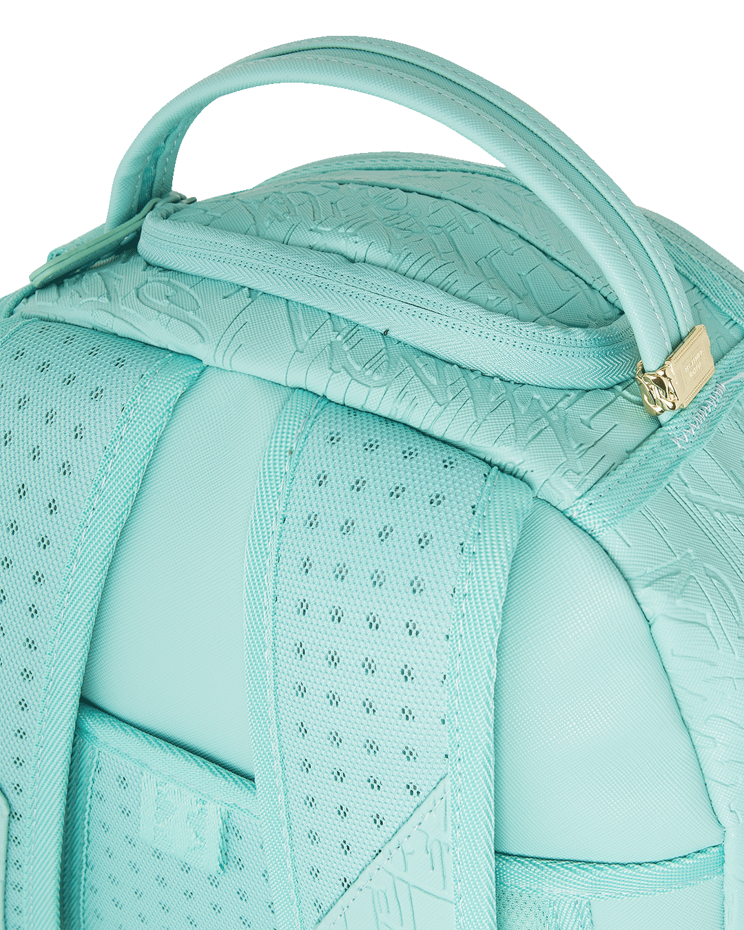 AQUA EMBOSSED GRAFFITI DLXSV BACKPACK