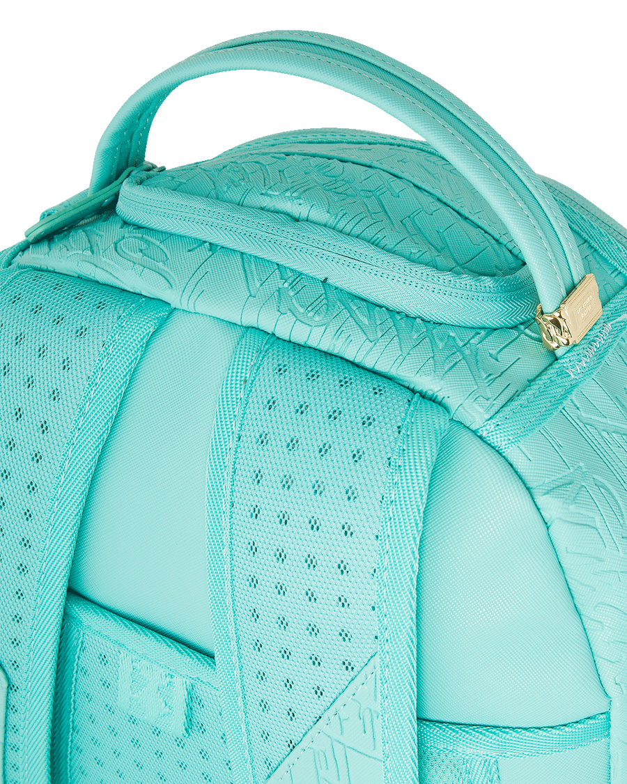 AQUA EMBOSSED GRAFFITI DLXSV BACKPACK