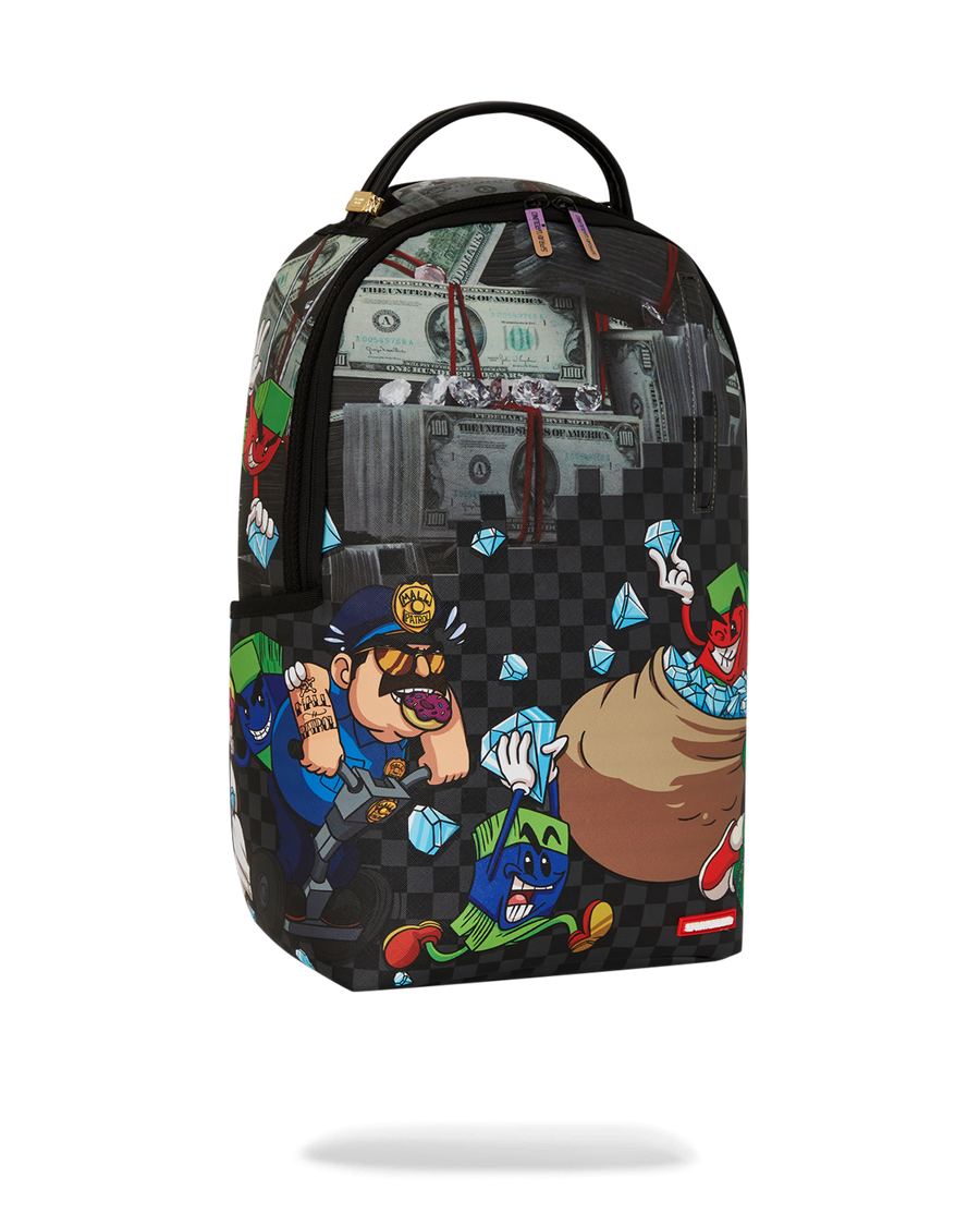 MONEY TEAM DIAMOND HEIST DLXV BACKPACK