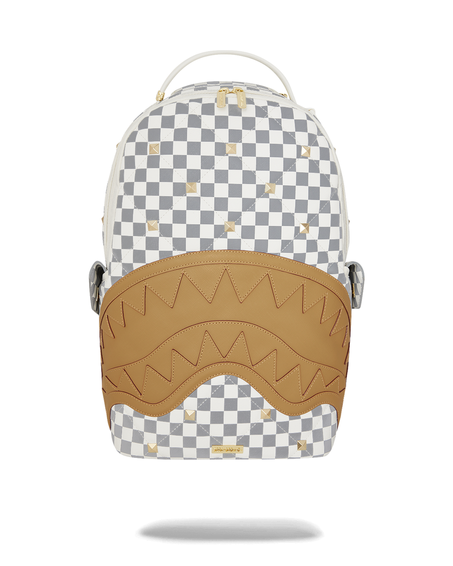 CREAM HENNY QUILT PUFF DLXSV BACKPACK