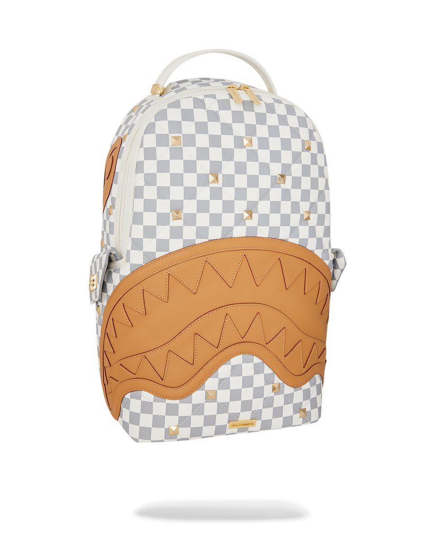 CREAM HENNY QUILT PUFF DLXSV BACKPACK