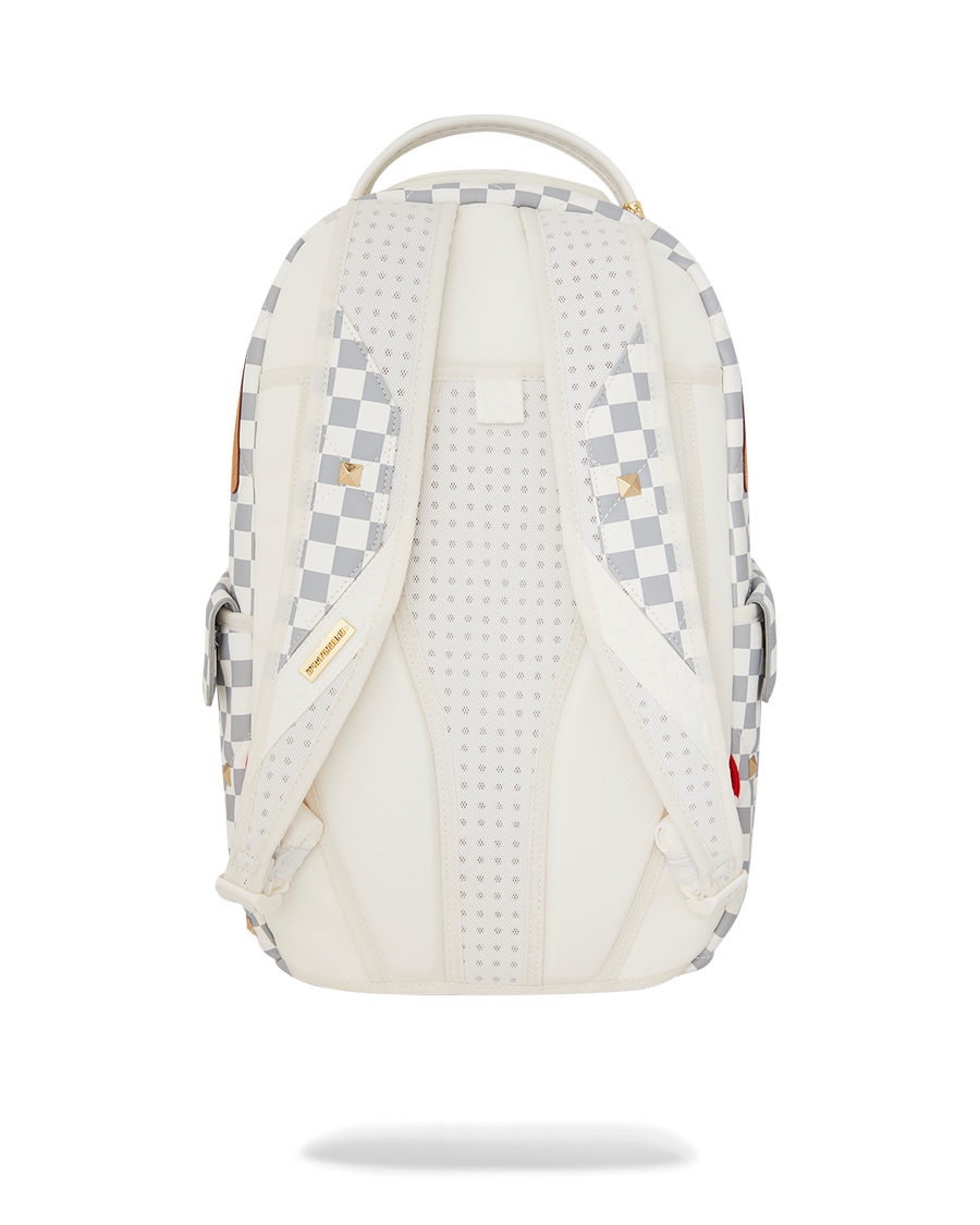 CREAM HENNY QUILT PUFF DLXSV BACKPACK