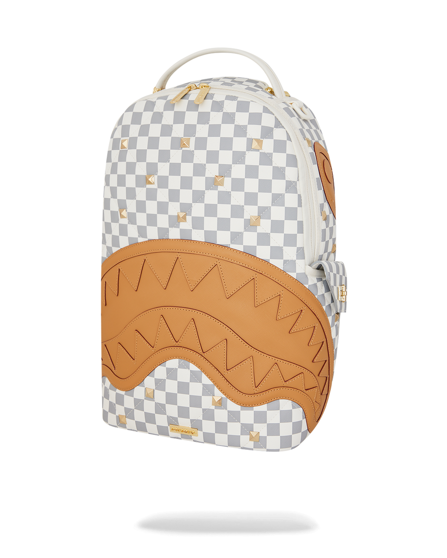 CREAM HENNY QUILT PUFF DLXSV BACKPACK
