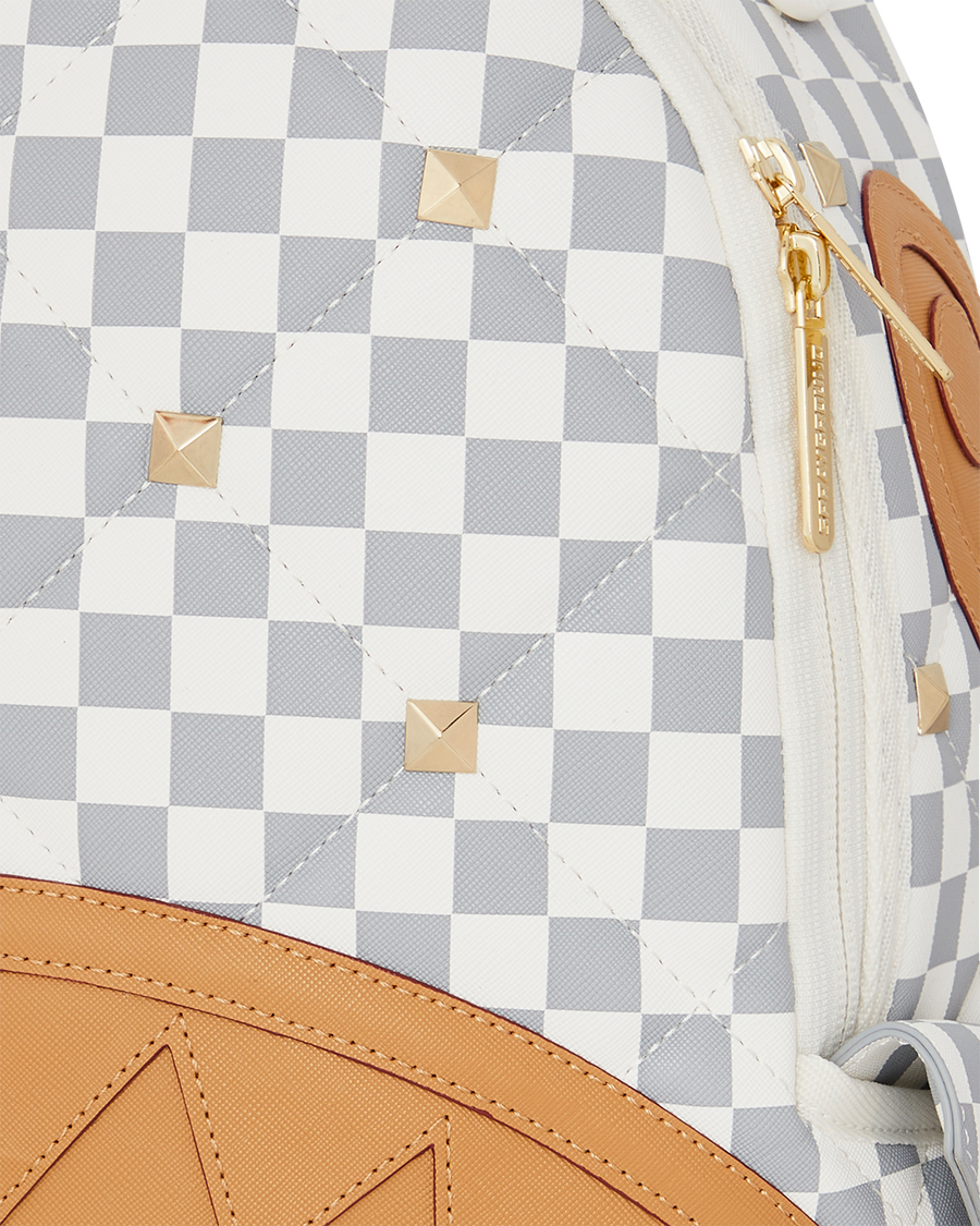 CREAM HENNY QUILT PUFF DLXSV BACKPACK