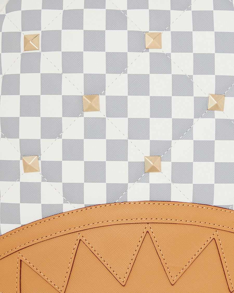 CREAM HENNY QUILT PUFF DLXSV BACKPACK