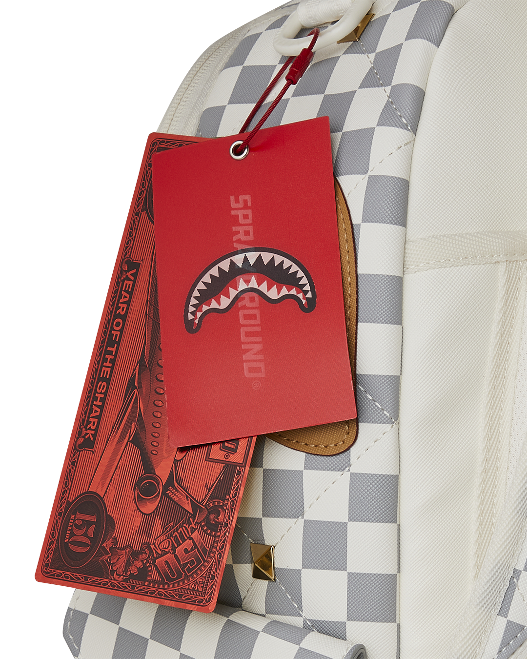 CREAM HENNY QUILT PUFF DLXSV BACKPACK