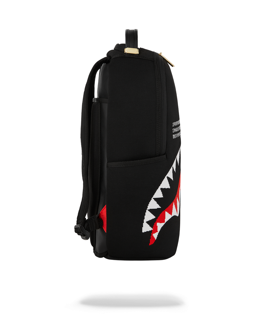 SHARK CENTRAL KNIT BLACK DLX-KNIT BACKPACK