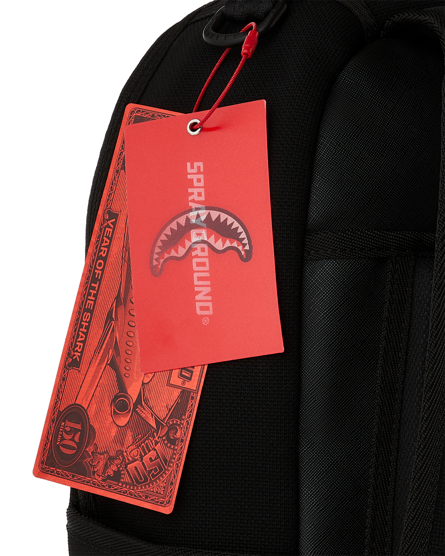 SHARK CENTRAL KNIT BLACK DLX-KNIT BACKPACK