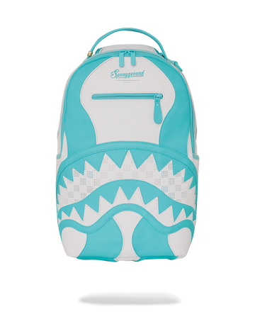 SHARK CENTRAL BLUE AND WHITE COLORWAY DLXSV BACKPACK