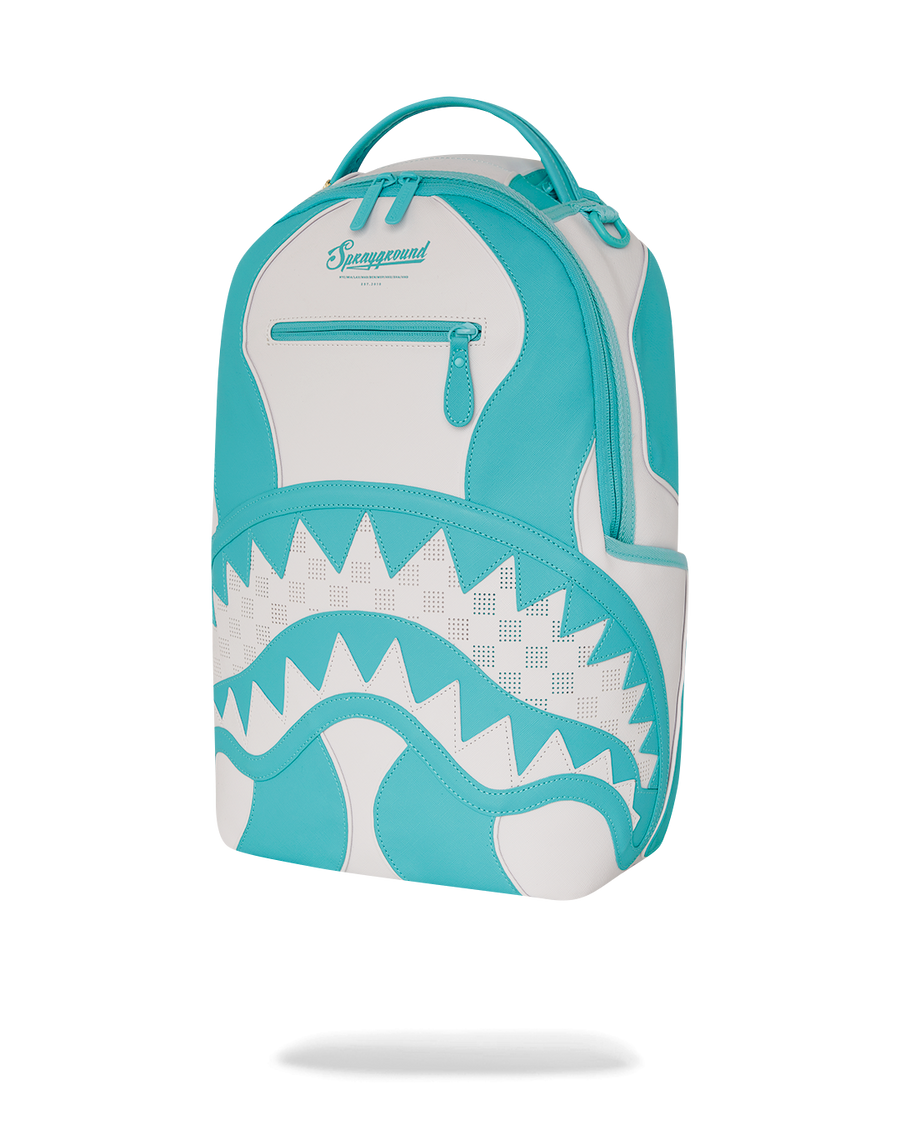 SHARK CENTRAL BLUE AND WHITE COLORWAY DLXSV BACKPACK