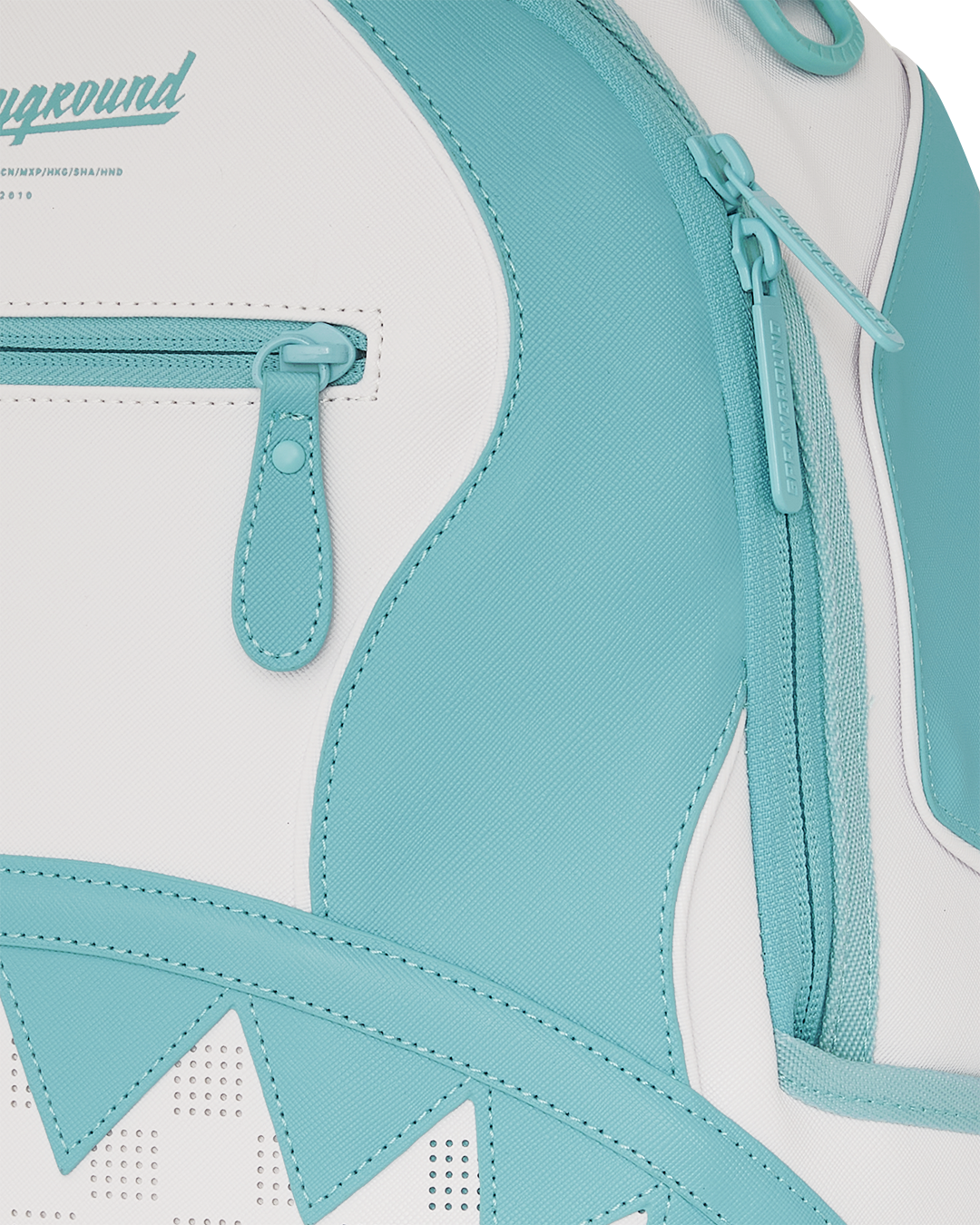 SHARK CENTRAL BLUE AND WHITE COLORWAY DLXSV BACKPACK