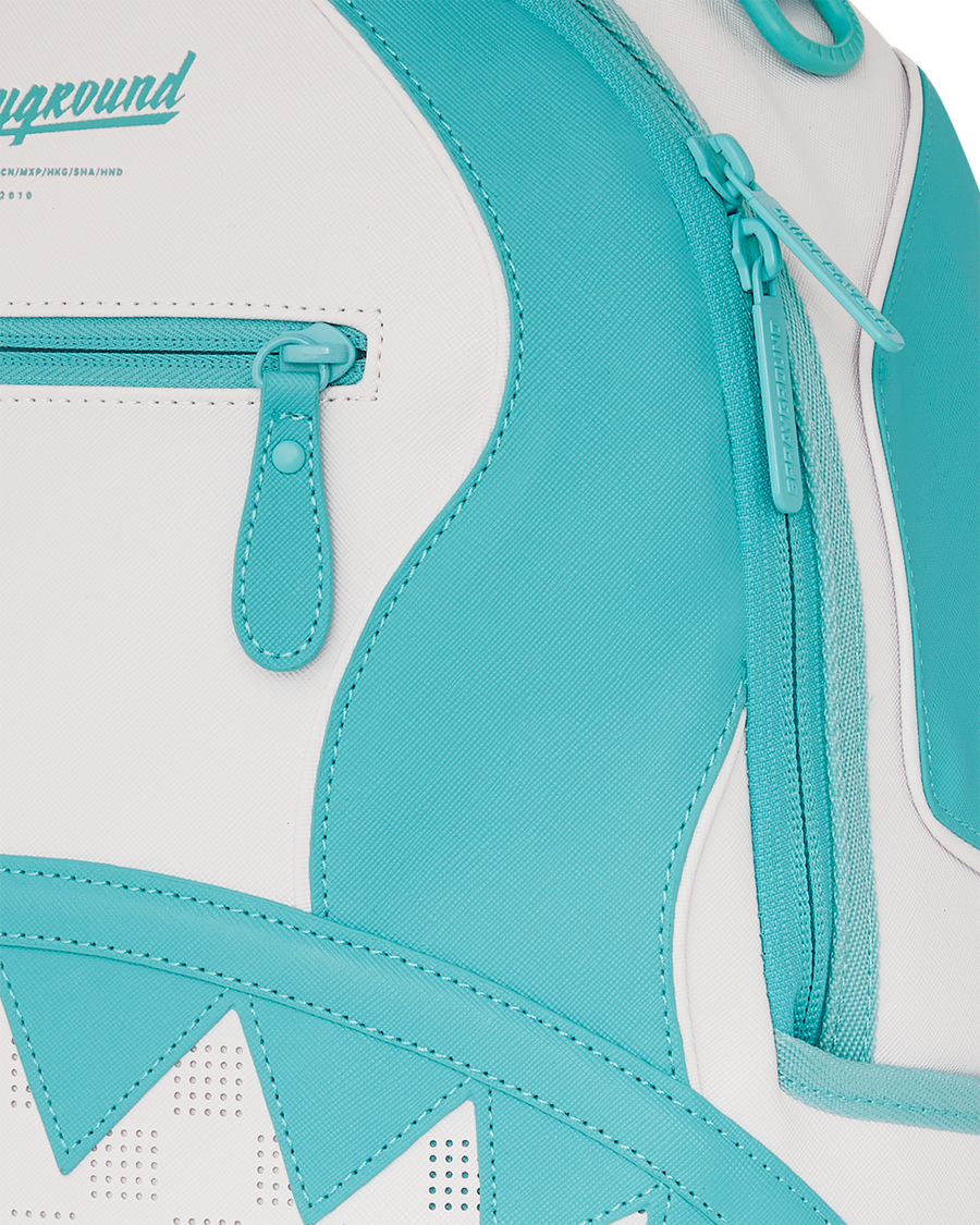 SHARK CENTRAL BLUE AND WHITE COLORWAY DLXSV BACKPACK