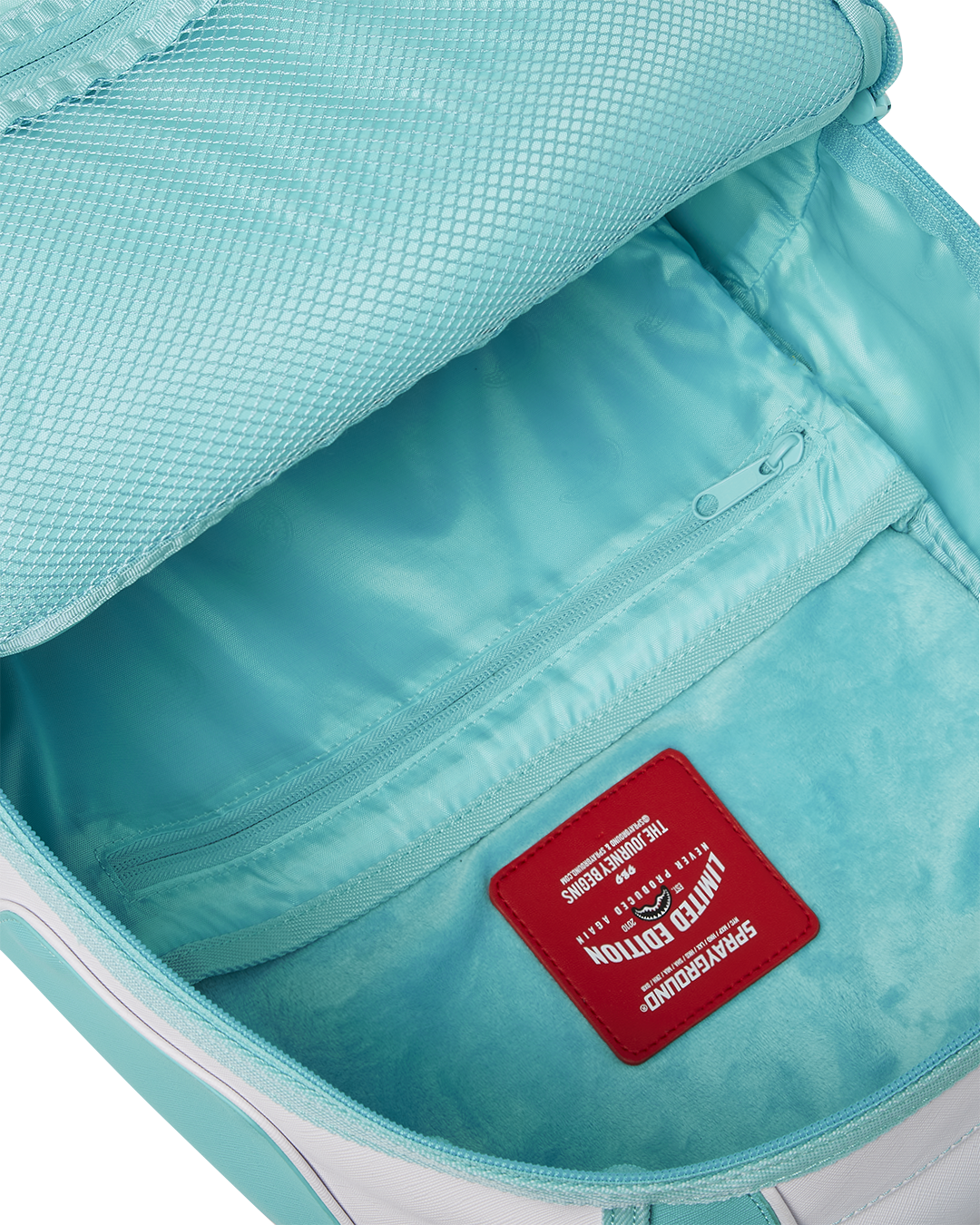 SHARK CENTRAL BLUE AND WHITE COLORWAY DLXSV BACKPACK